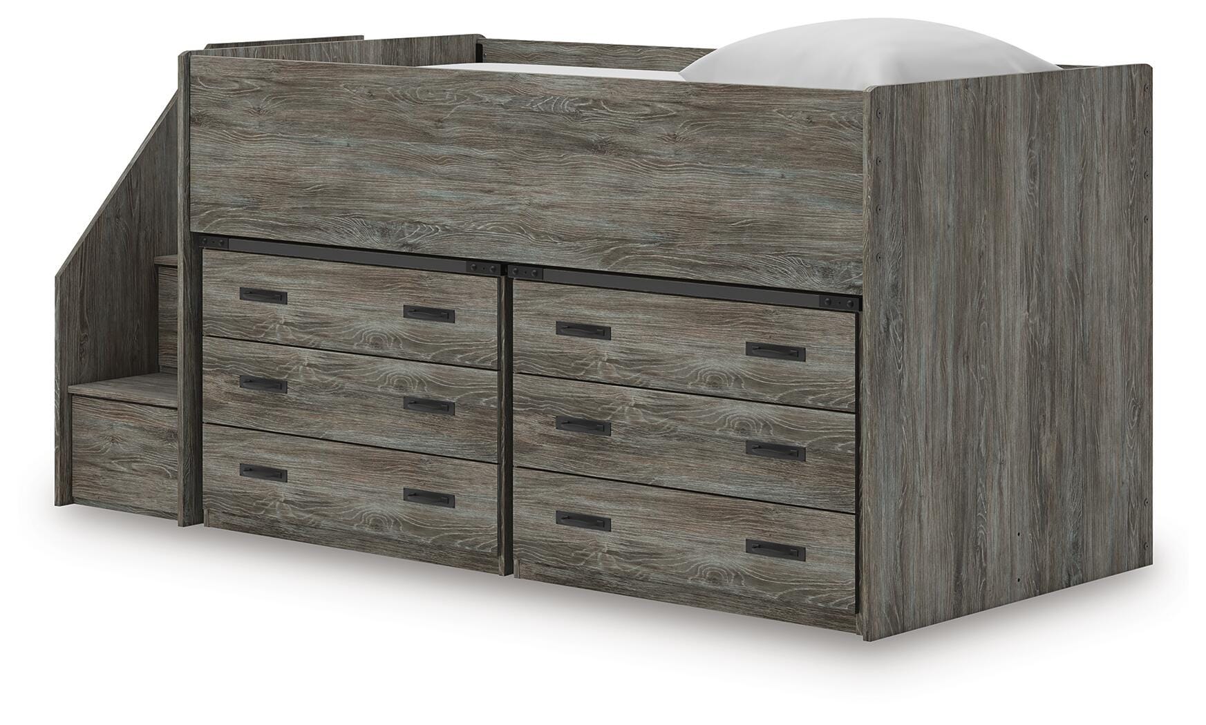 Frandern Loft Bed with Drawer Storage - Image 17