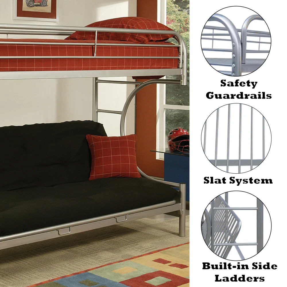 Futon Bunk Bed (T/F) - Image 6