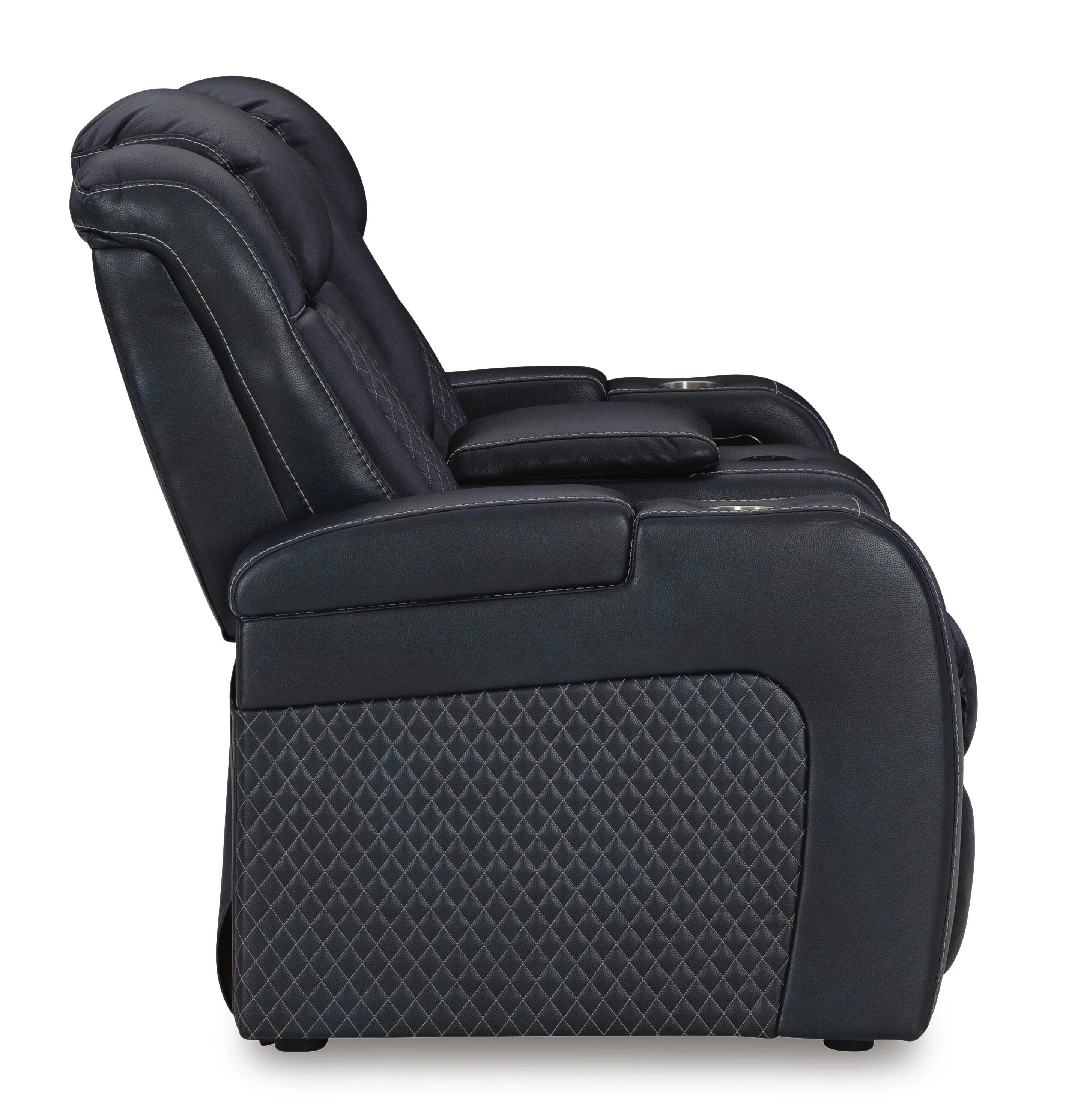 Fyne-Dyme Power Reclining Loveseat with Console - Image 26