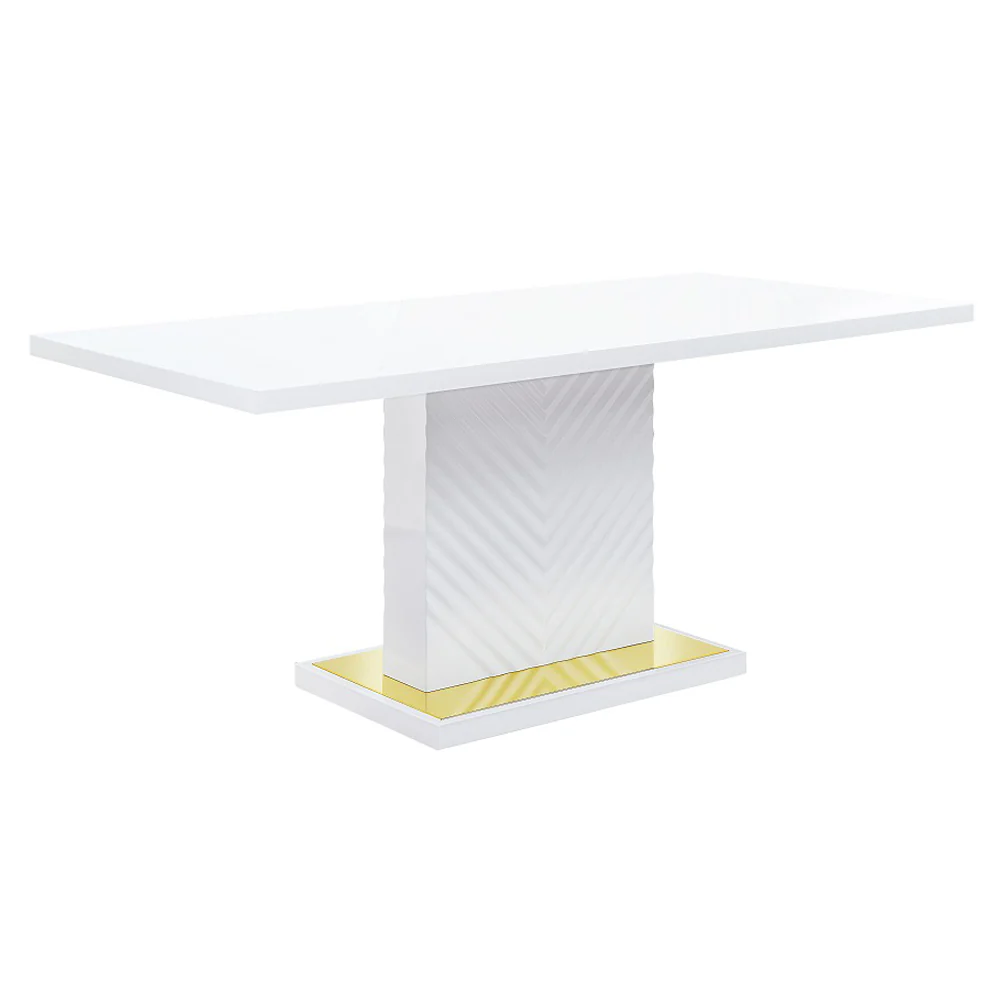 Gaines Dining Table w/Pedestal Base - Image 2