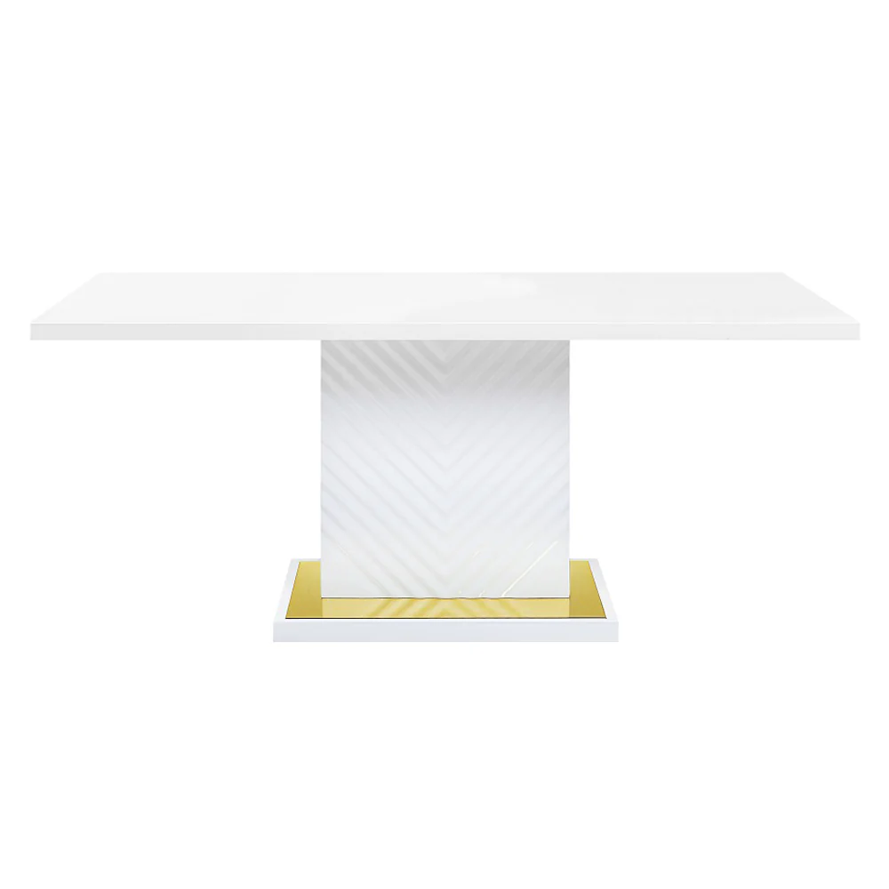 Gaines Dining Table w/Pedestal Base - Image 3