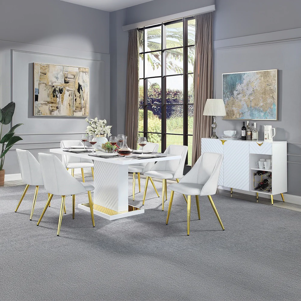 Gaines Dining Table w/Pedestal Base - Image 5