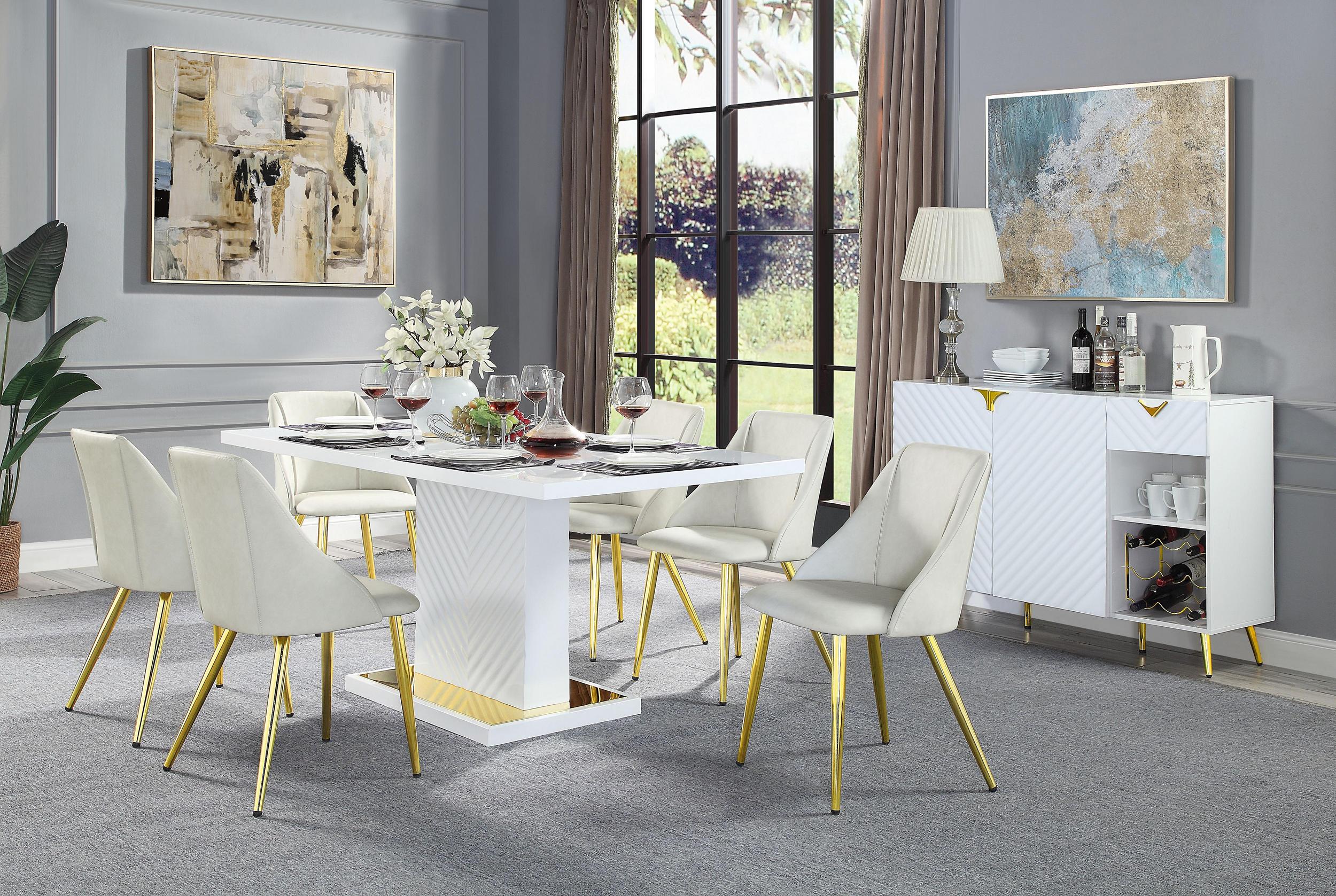 Gaines Dining Table w/Pedestal Base - Image 7
