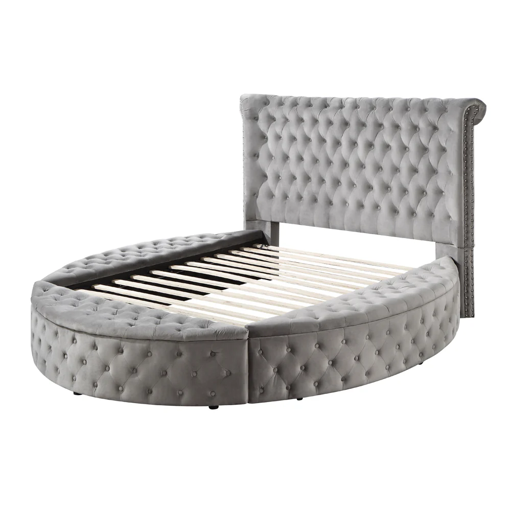 Gaiva Queen Bed w/Storage - Image 2