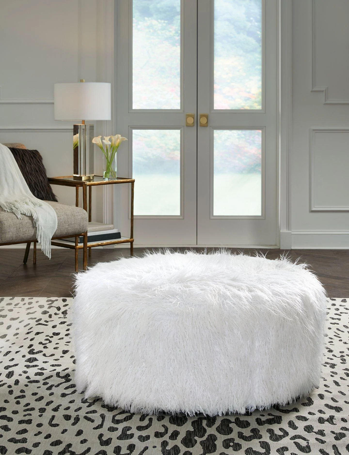 Galice Oversized Accent Ottoman - Image 6
