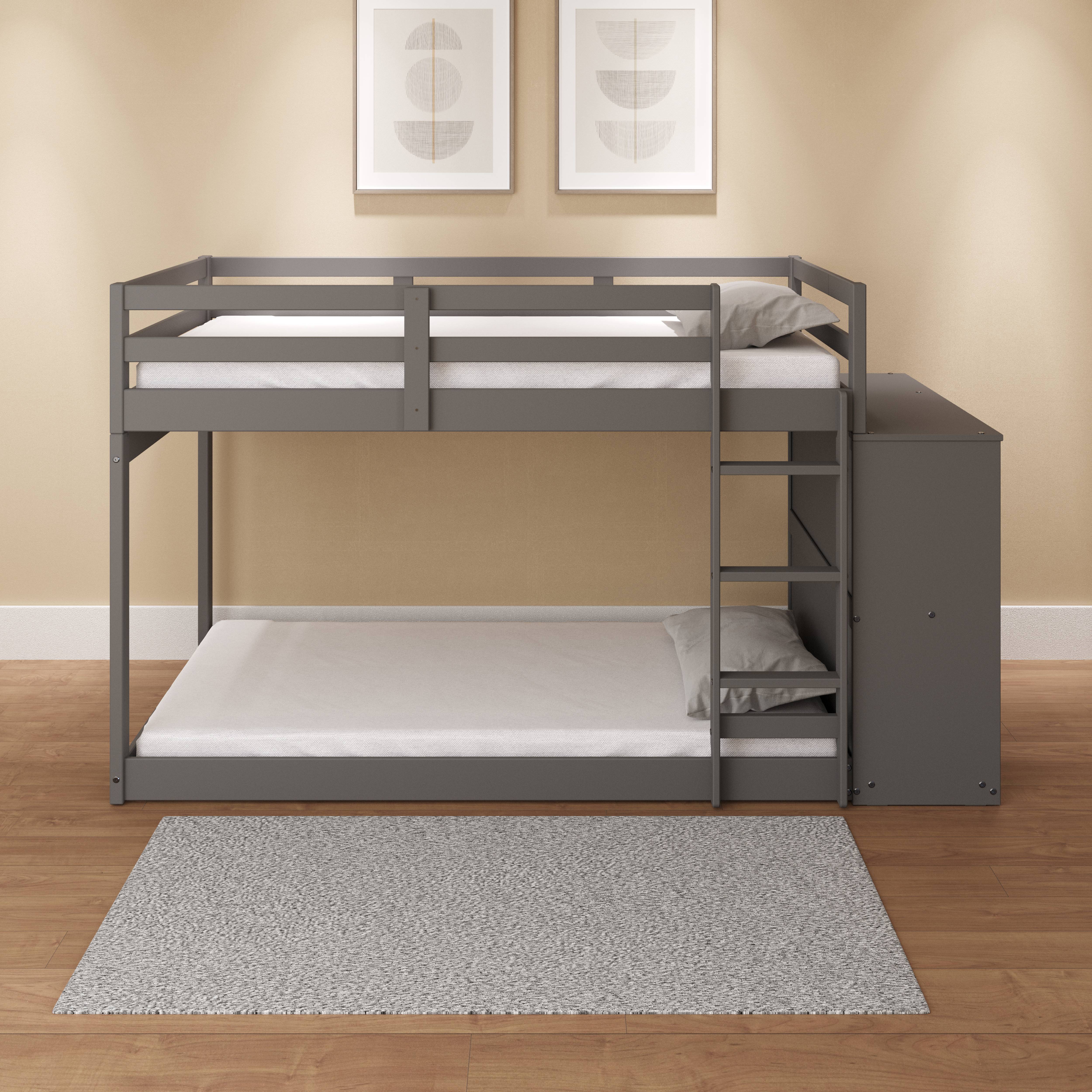 Gaston Bunk Bed (T/T) w/4 Drawers & 3 Compartments - Image 15