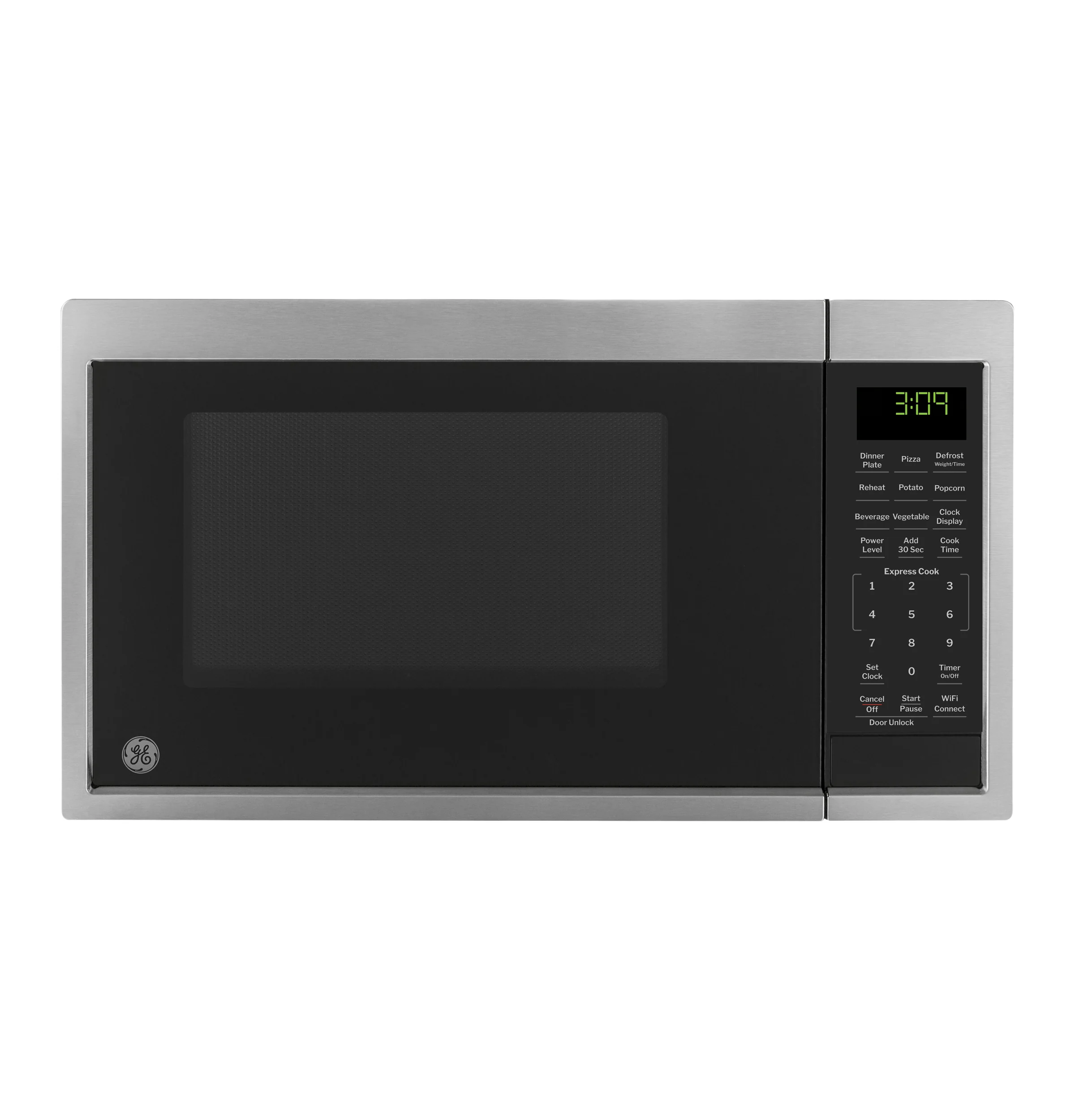 GE® 0.9 Cu. Ft. Capacity Smart Countertop Microwave Oven with Scan-To-Cook Technology GCST09U1WSS - Image 3