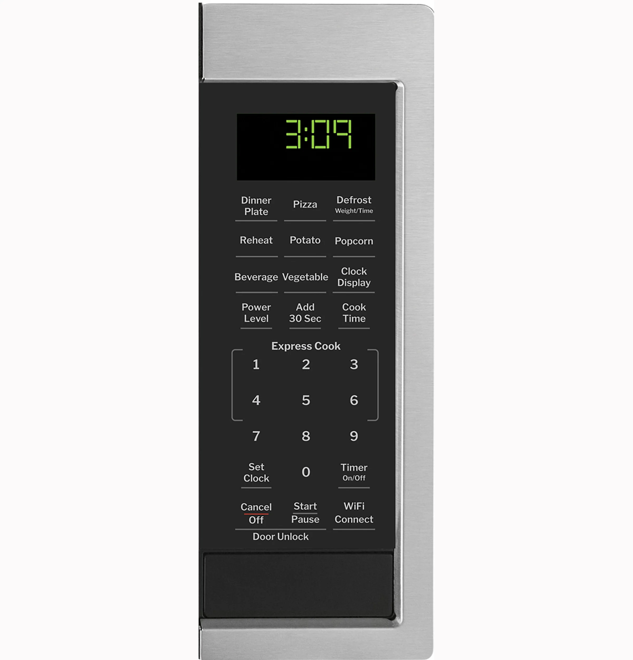 GE® 0.9 Cu. Ft. Capacity Smart Countertop Microwave Oven with Scan-To-Cook Technology GCST09U1WSS - Image 4