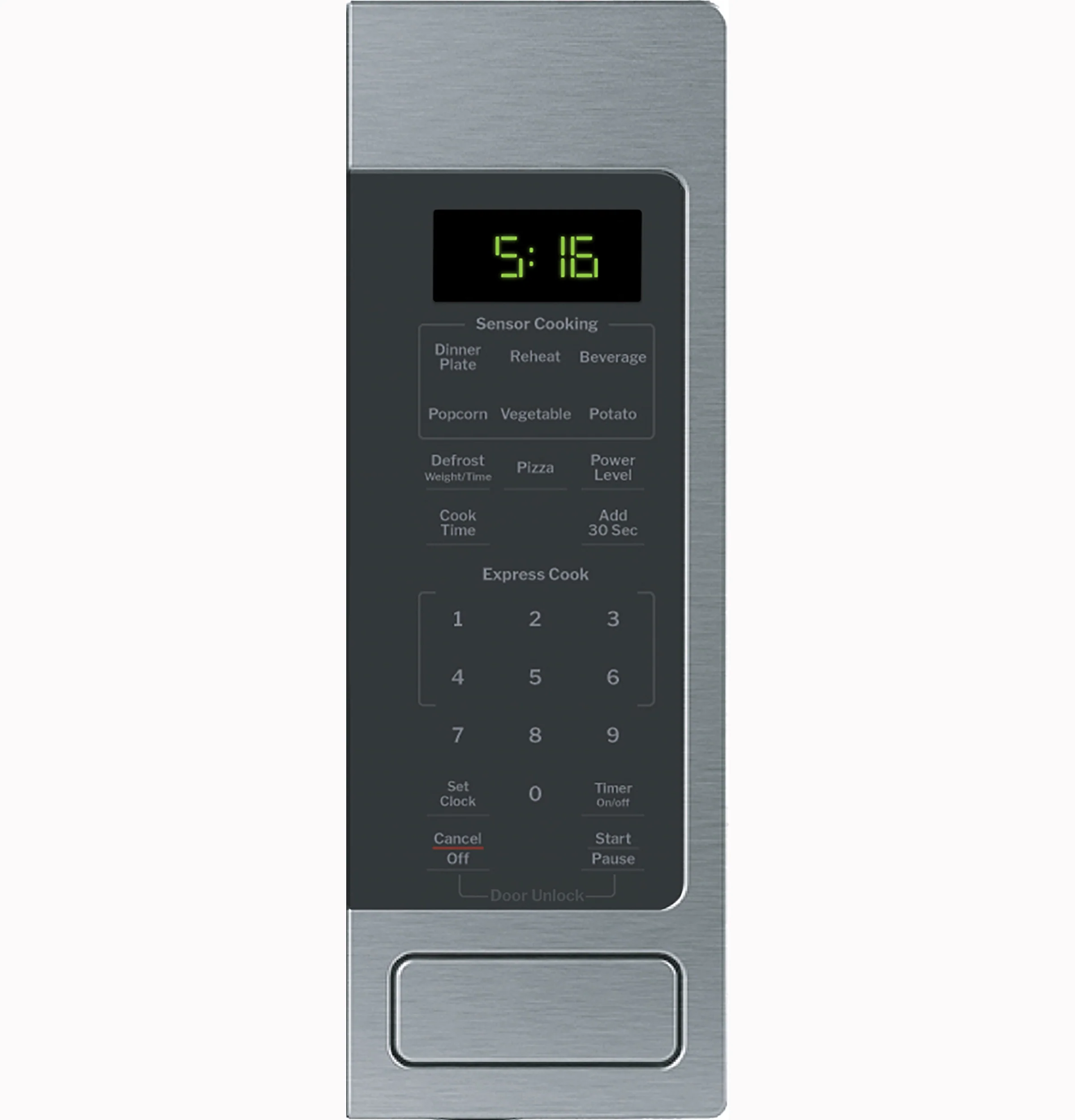 GE® 1.6 Cu. Ft. Countertop Microwave Oven GCST16S1WSS - Image 3