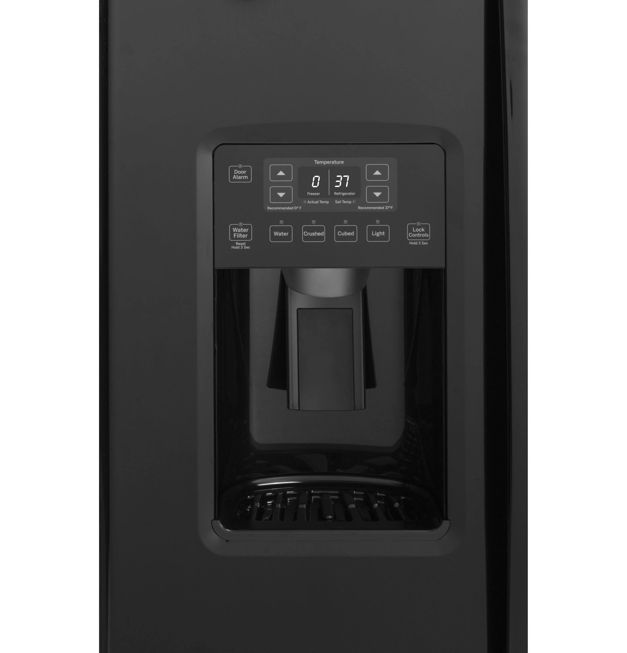 GE® 21.9 Cu. Ft. Counter-Depth Side-By-Side Refrigerator GZS22DGJBB - Image 7