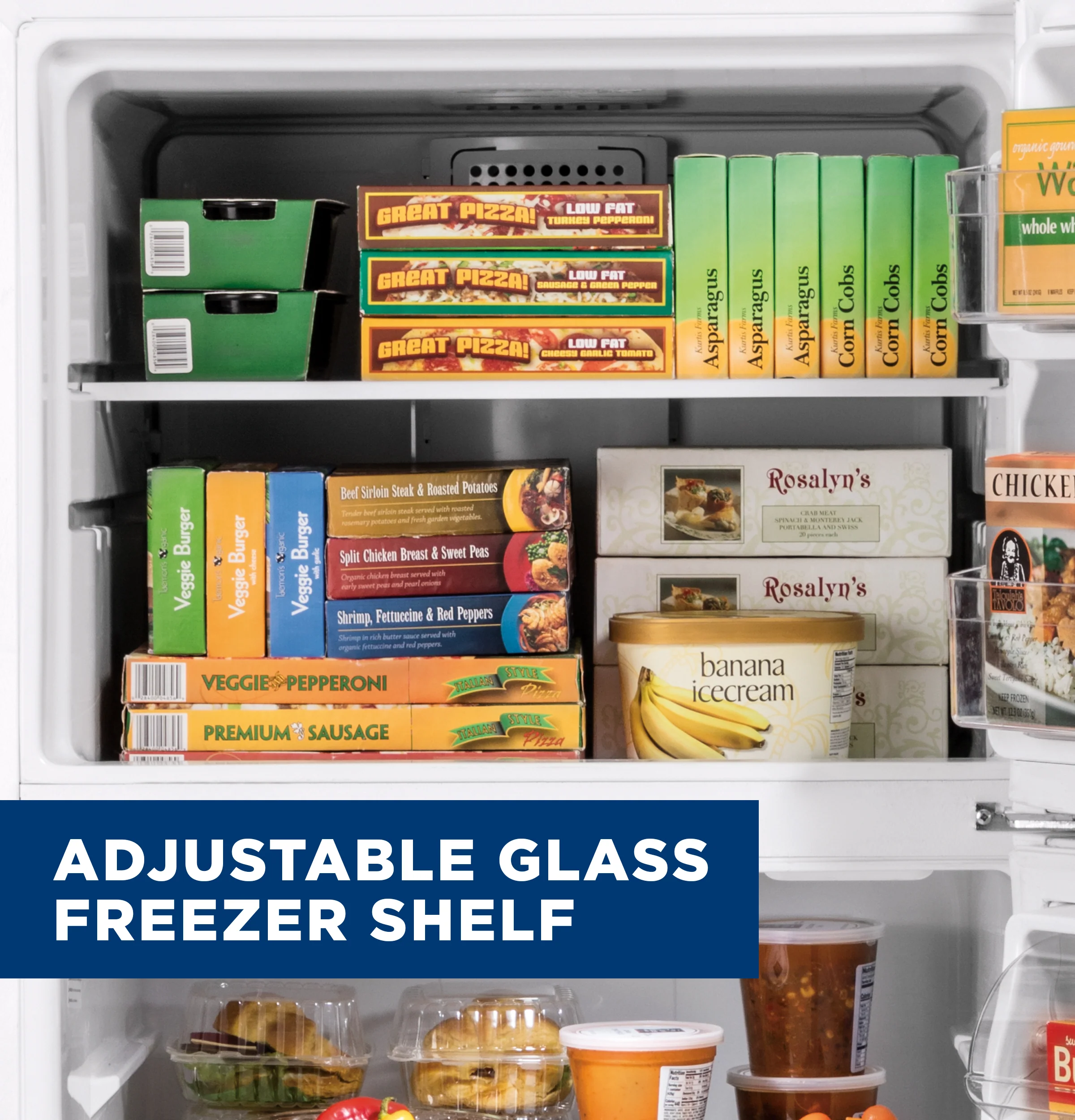 GE® 21.9 Cu. Ft. Garage Ready Top-Freezer Refrigerator GTS22KGNRWW - Image 8
