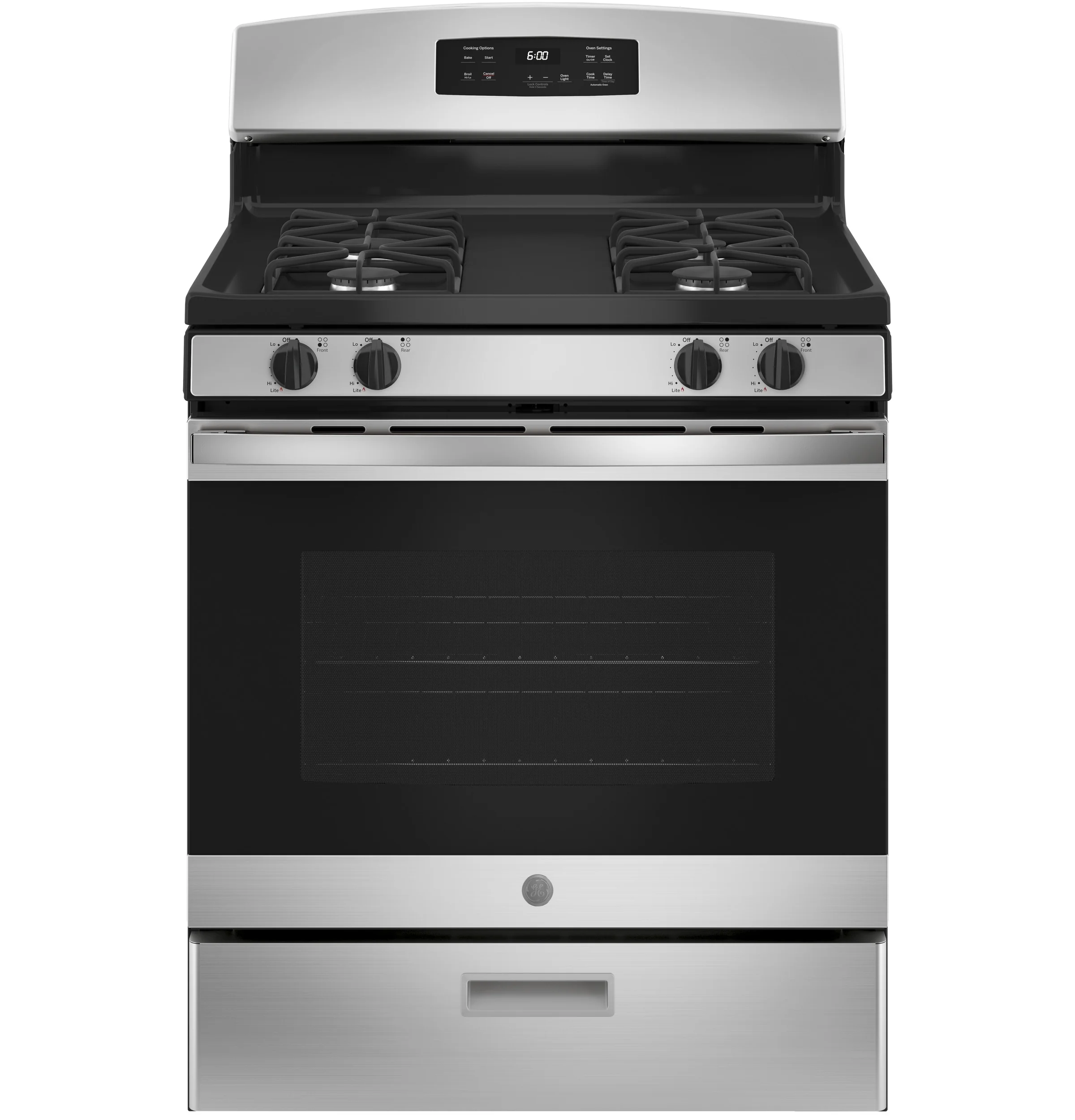 GE® 30" Free-Standing Gas Range JGBS60REKSS - Image 6