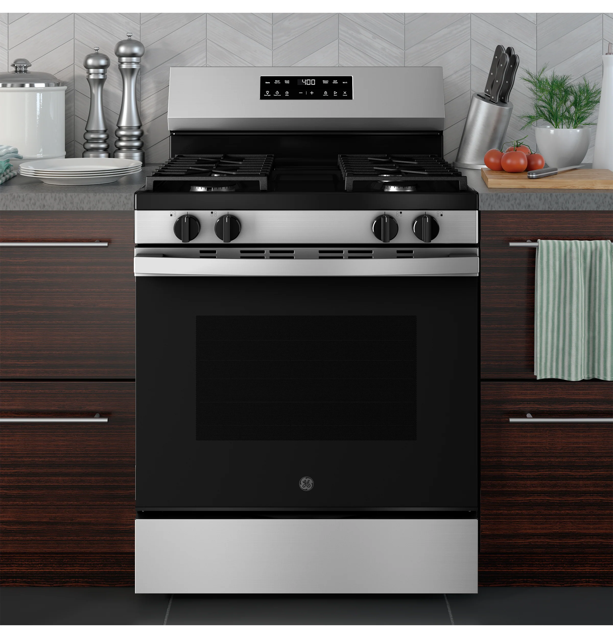 GE® 30" Free-Standing Gas Range GGF400PVSS - Image 7