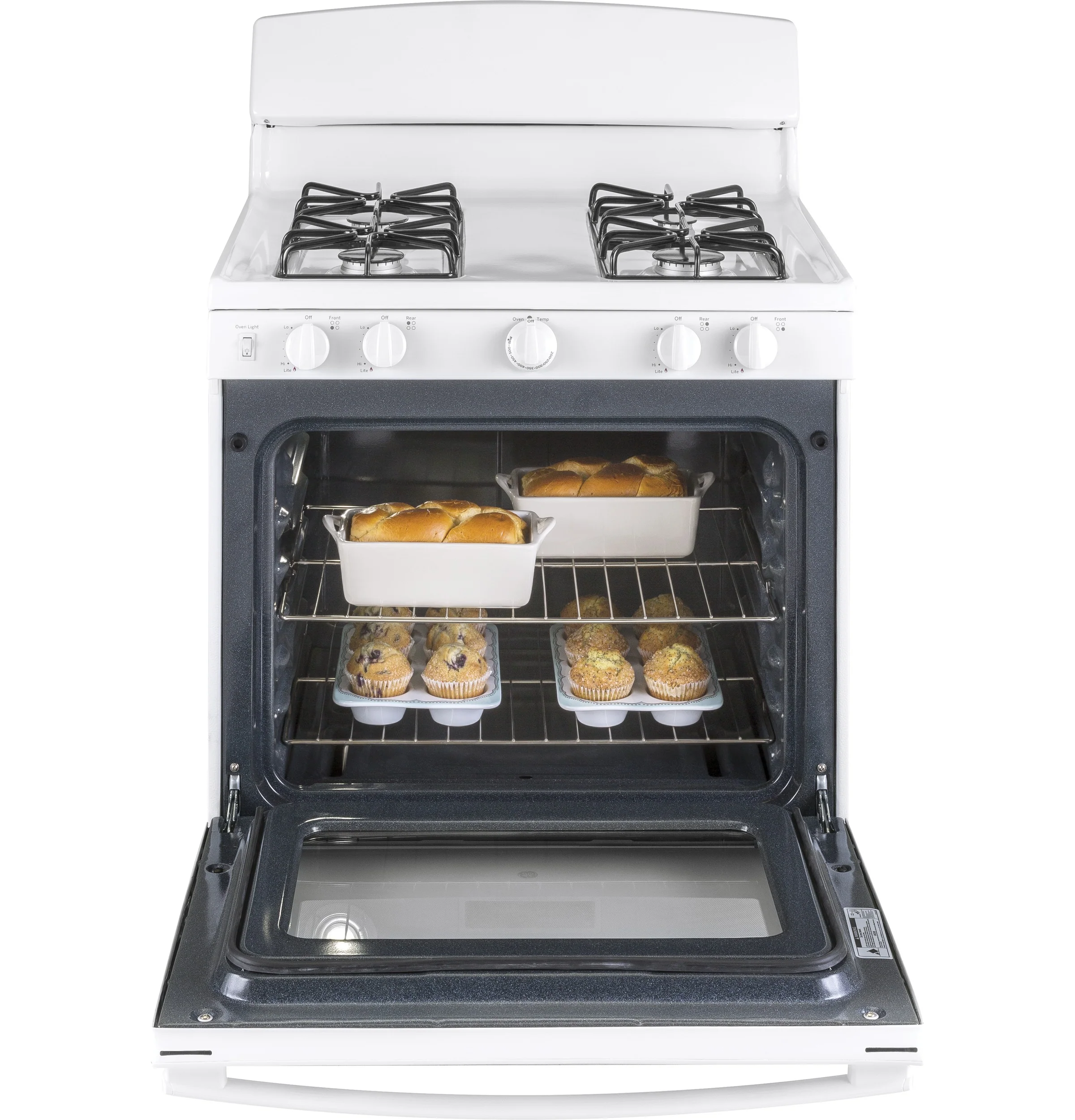 GE® 30" Free-Standing Gas Range JGBS30DEKWW - Image 5