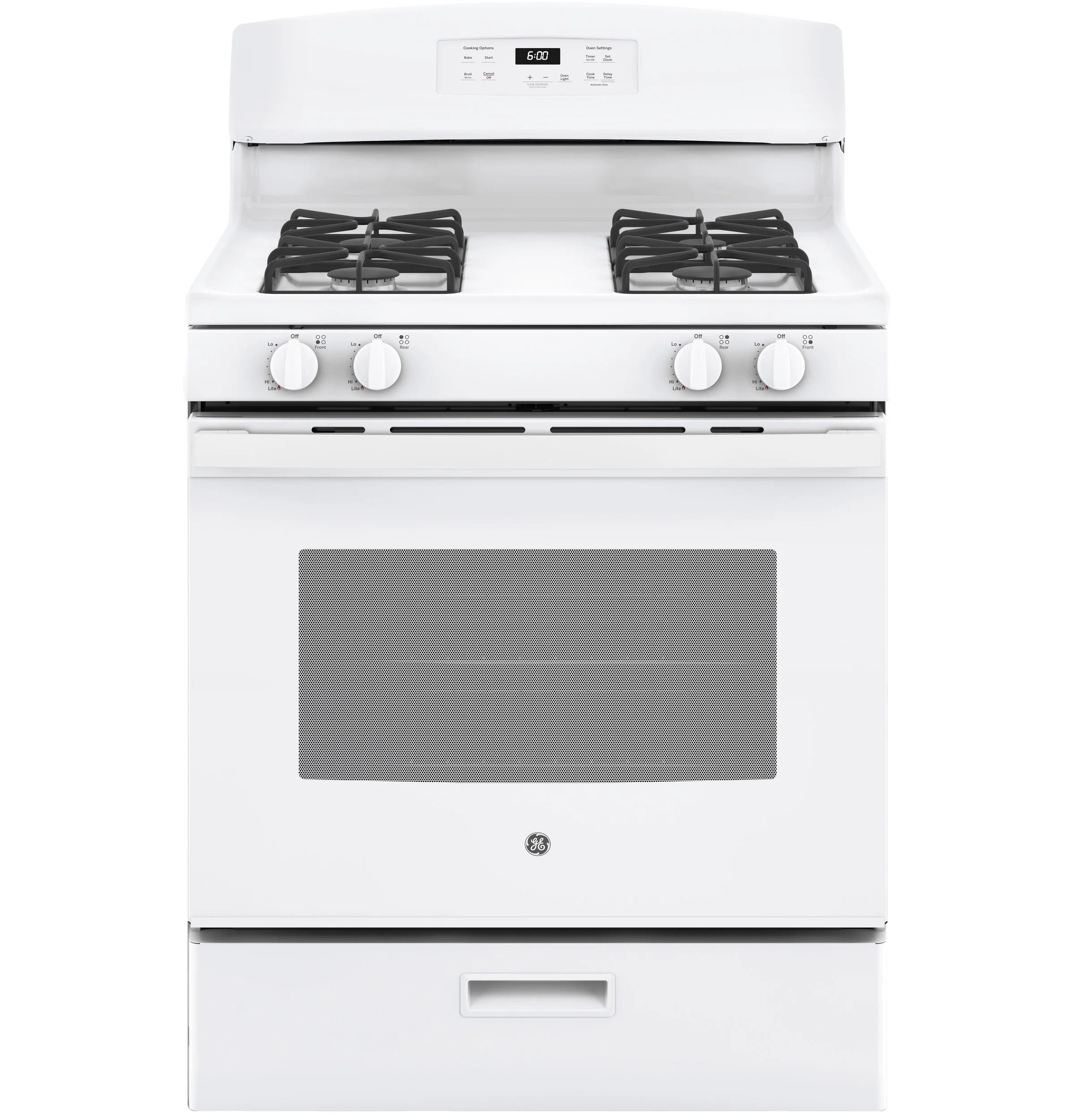 GE® 30" Free-Standing Gas Range JGBS60DEKWW