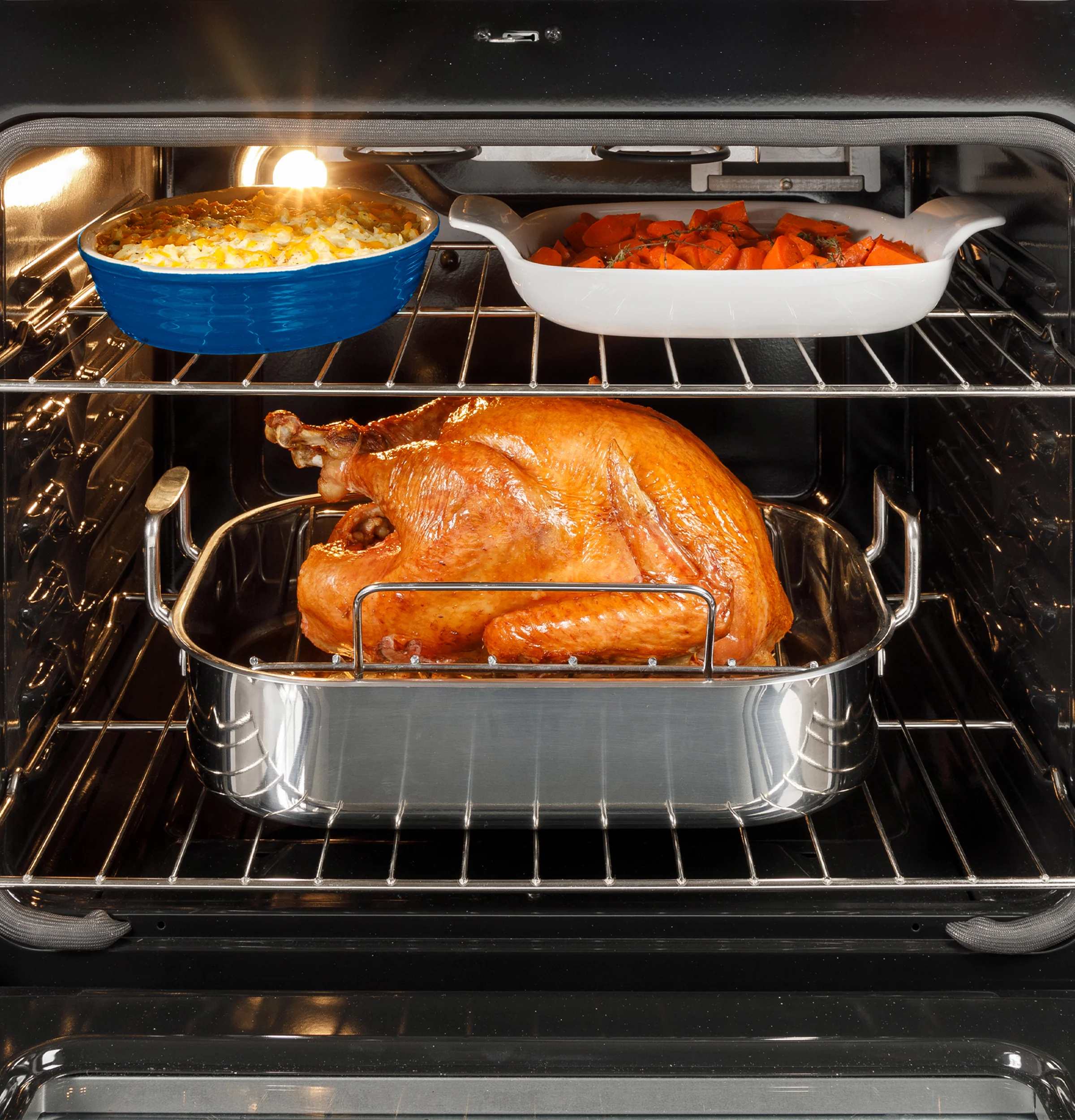 GE® 30" Free-Standing Gas Range with Crisp Mode GGF500PVES - Image 3