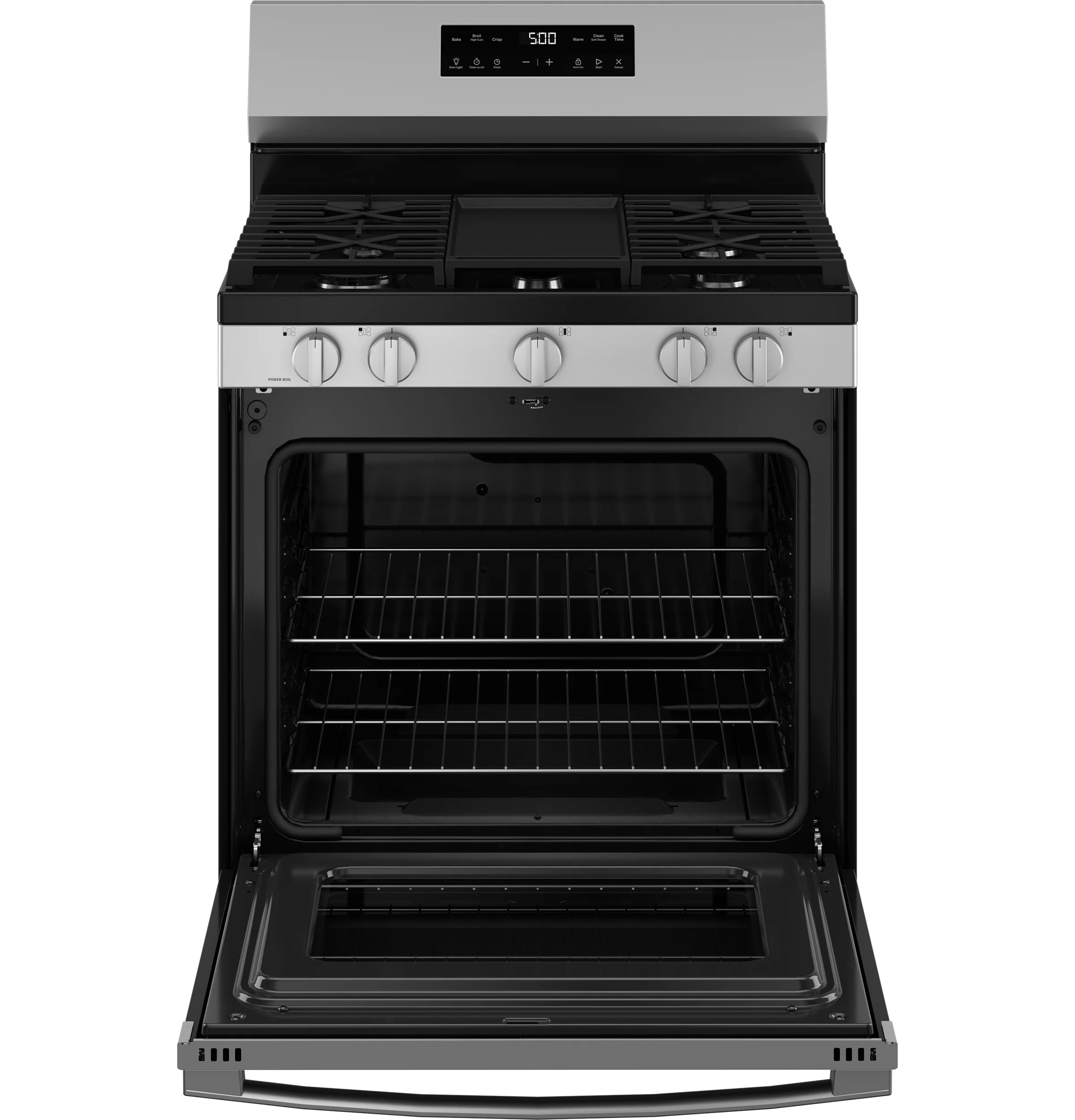 GE® 30" Free-Standing Gas Range with Crisp Mode GGF500PVSS - Image 8