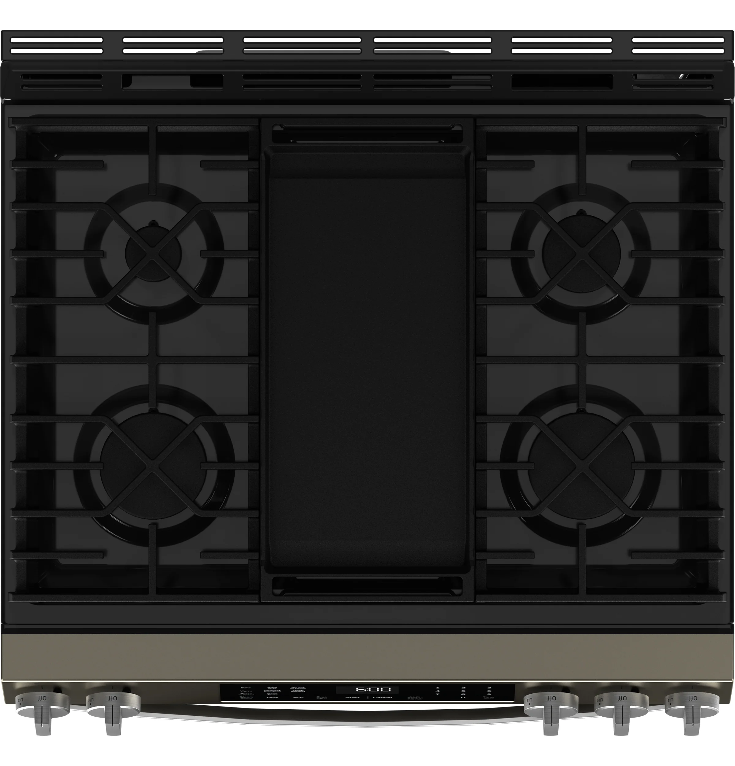 GE® 30" Slide-In Front-Control Convection Gas Range with No Preheat Air Fry and EasyWash™ Oven Tray GGS600AVES - Image 10