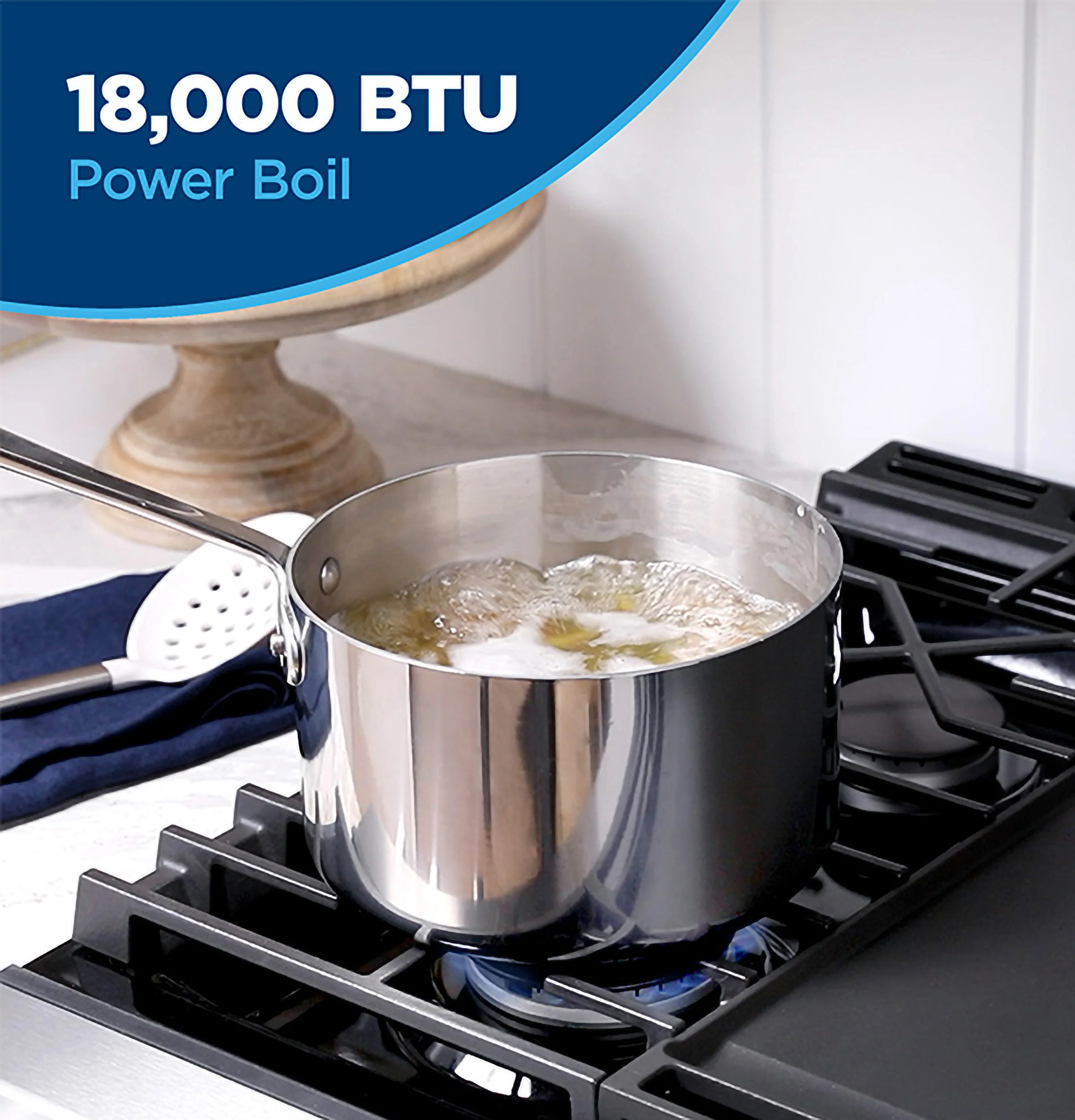 GE® 30" Slide-In Front-Control Convection Gas Range with No Preheat Air Fry and EasyWash™ Oven Tray GGS600AVES - Image 6