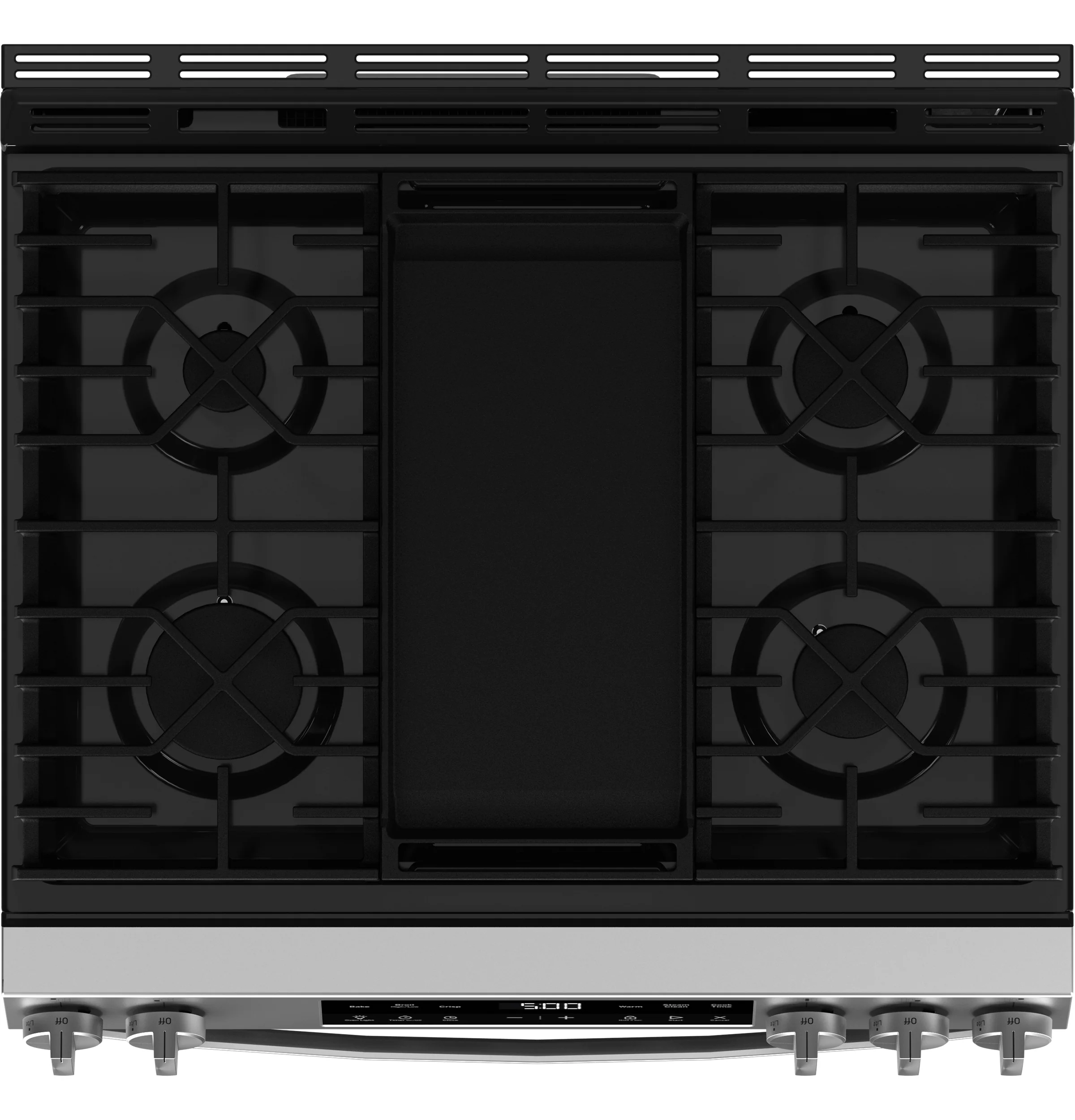 GE® 30" Slide-In Front Control Gas Range with Crisp Mode GGS500SVSS - Image 11