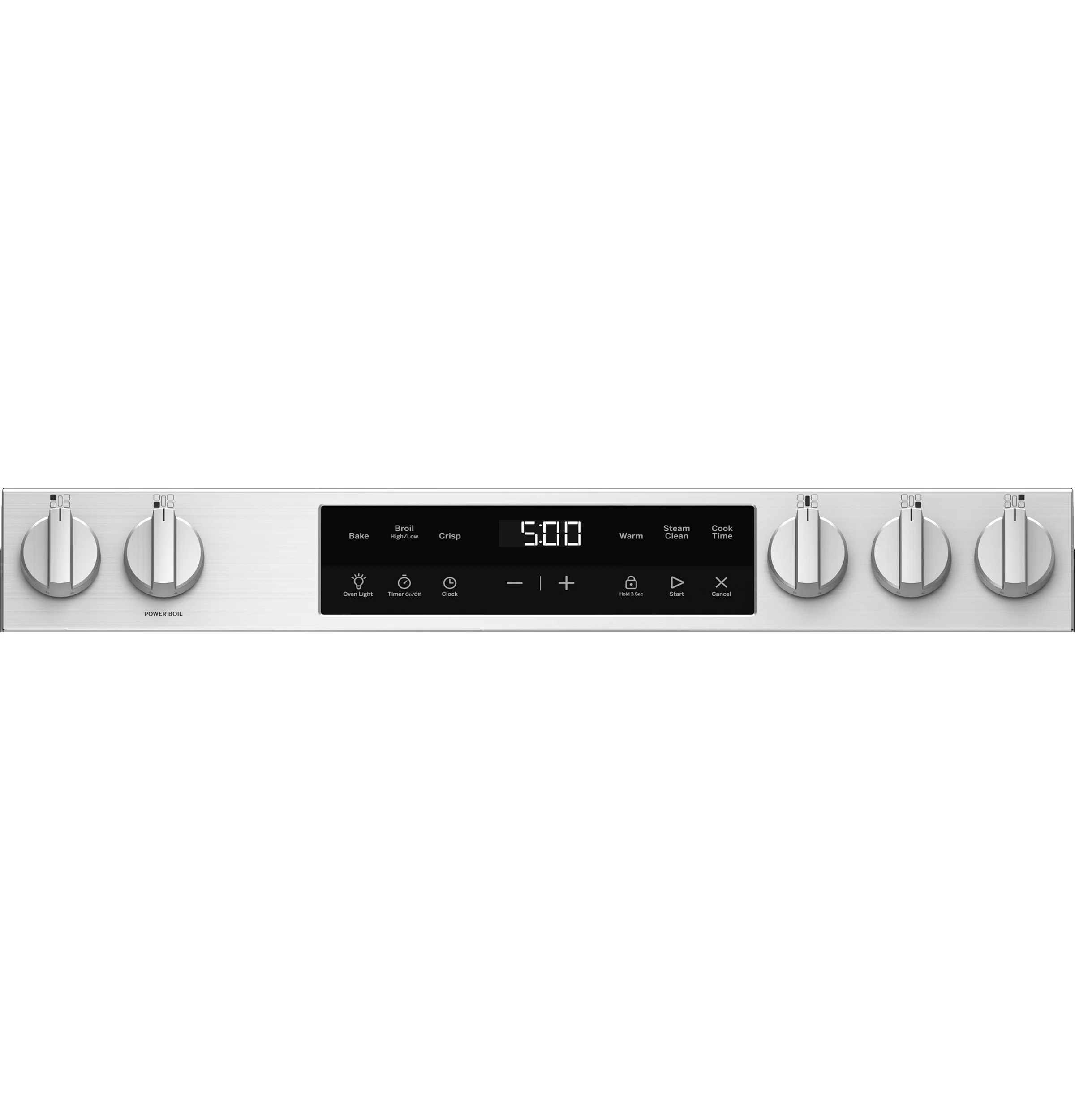 GE® 30" Slide-In Front Control Gas Range with Crisp Mode GGS500SVSS - Image 4