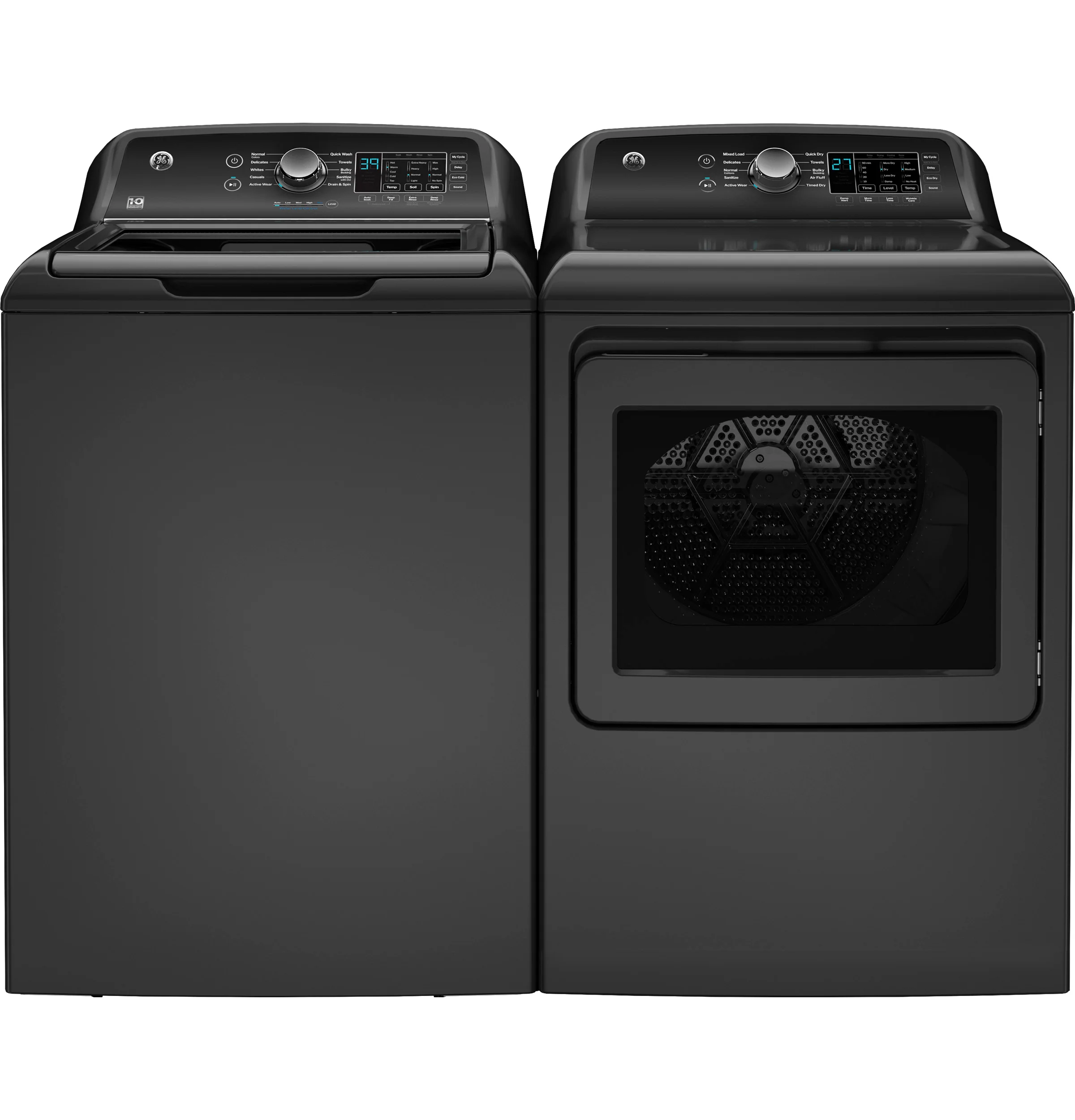 GE® 4.5 cu. ft. Capacity Washer with Water Level Control GTW585BPVDG - Image 12