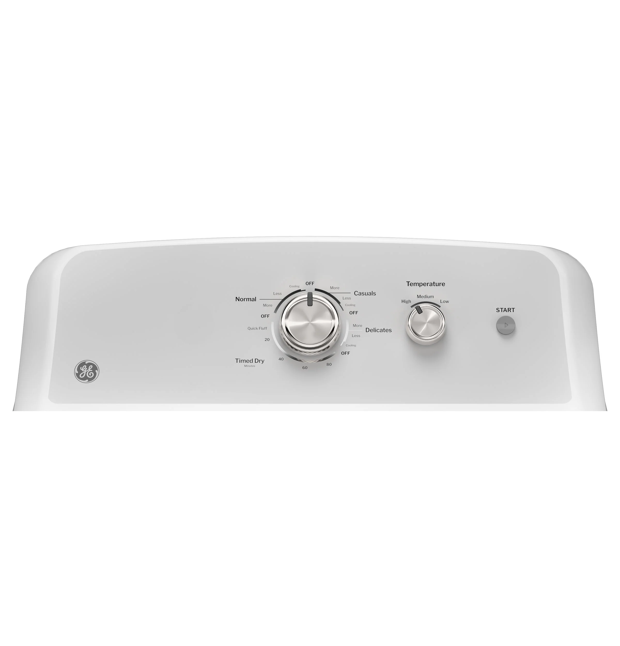 GE® 7.2 cu. ft. Capacity Gas Dryer with Up To 120 ft. Venting and Reversible Door GTD38GASWWS - Image 3