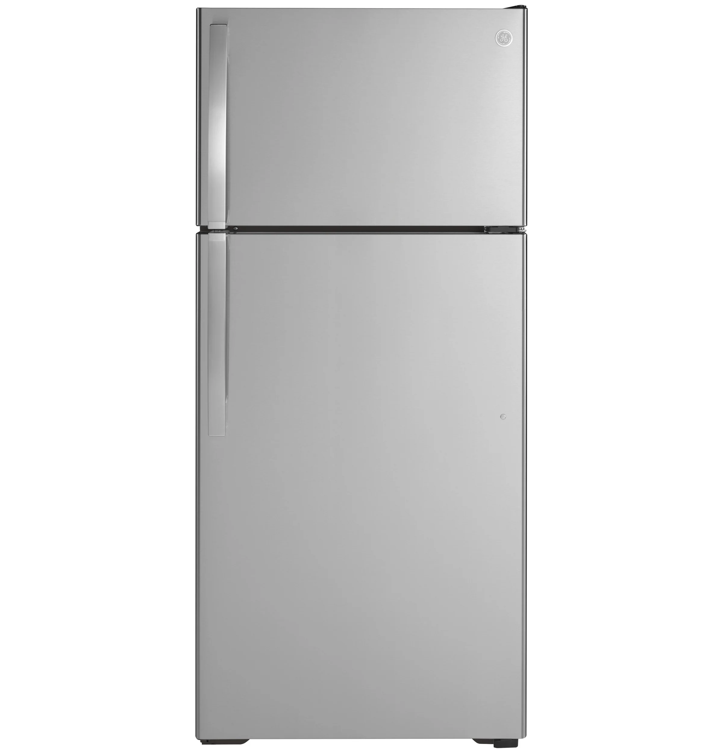 GE® ENERGY STAR® 16.6 Cu. Ft. Top-Freezer Refrigerator GIE17GSNRSS
