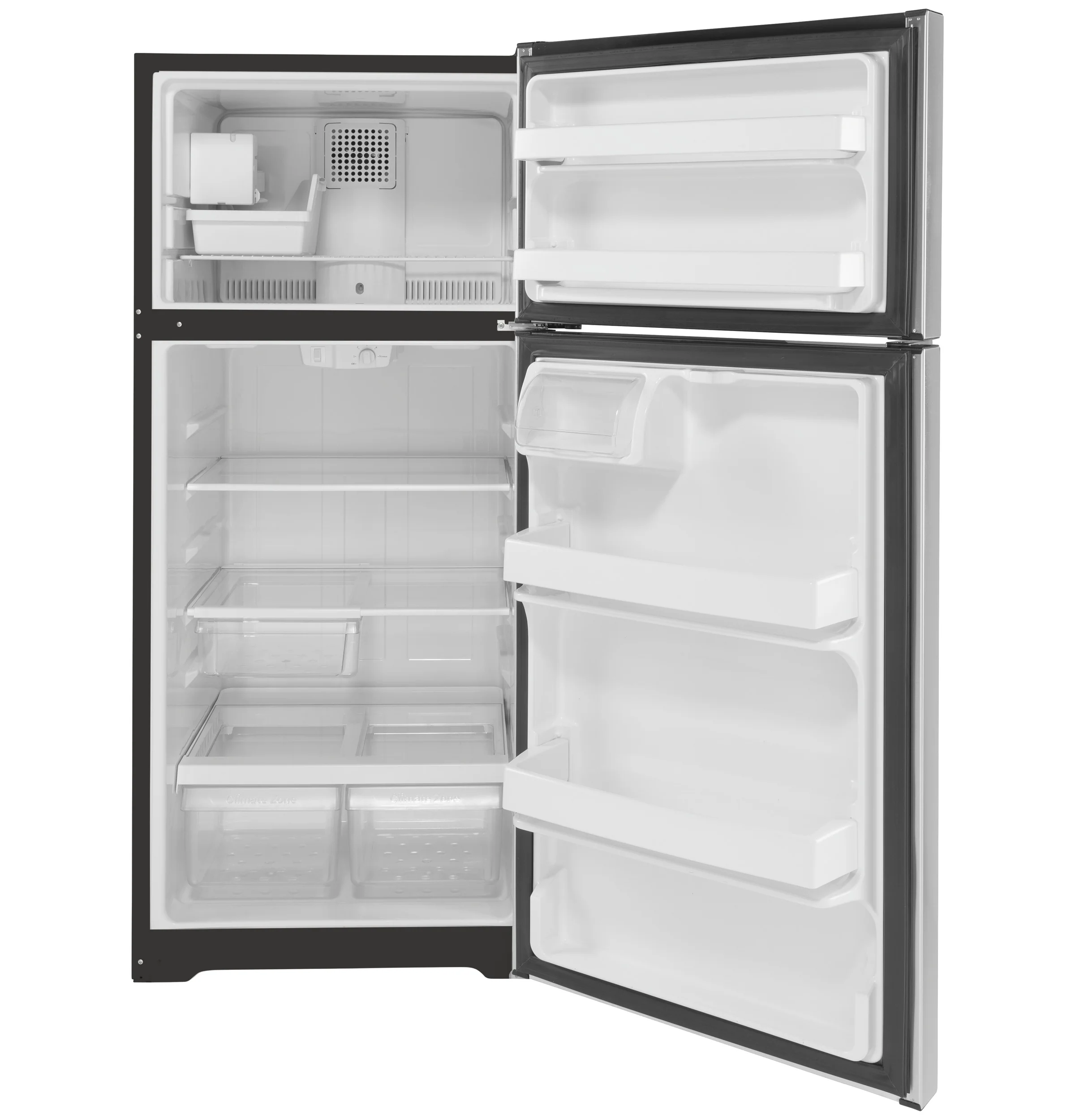 GE® ENERGY STAR® 16.6 Cu. Ft. Top-Freezer Refrigerator GIE17GSNRSS - Image 4