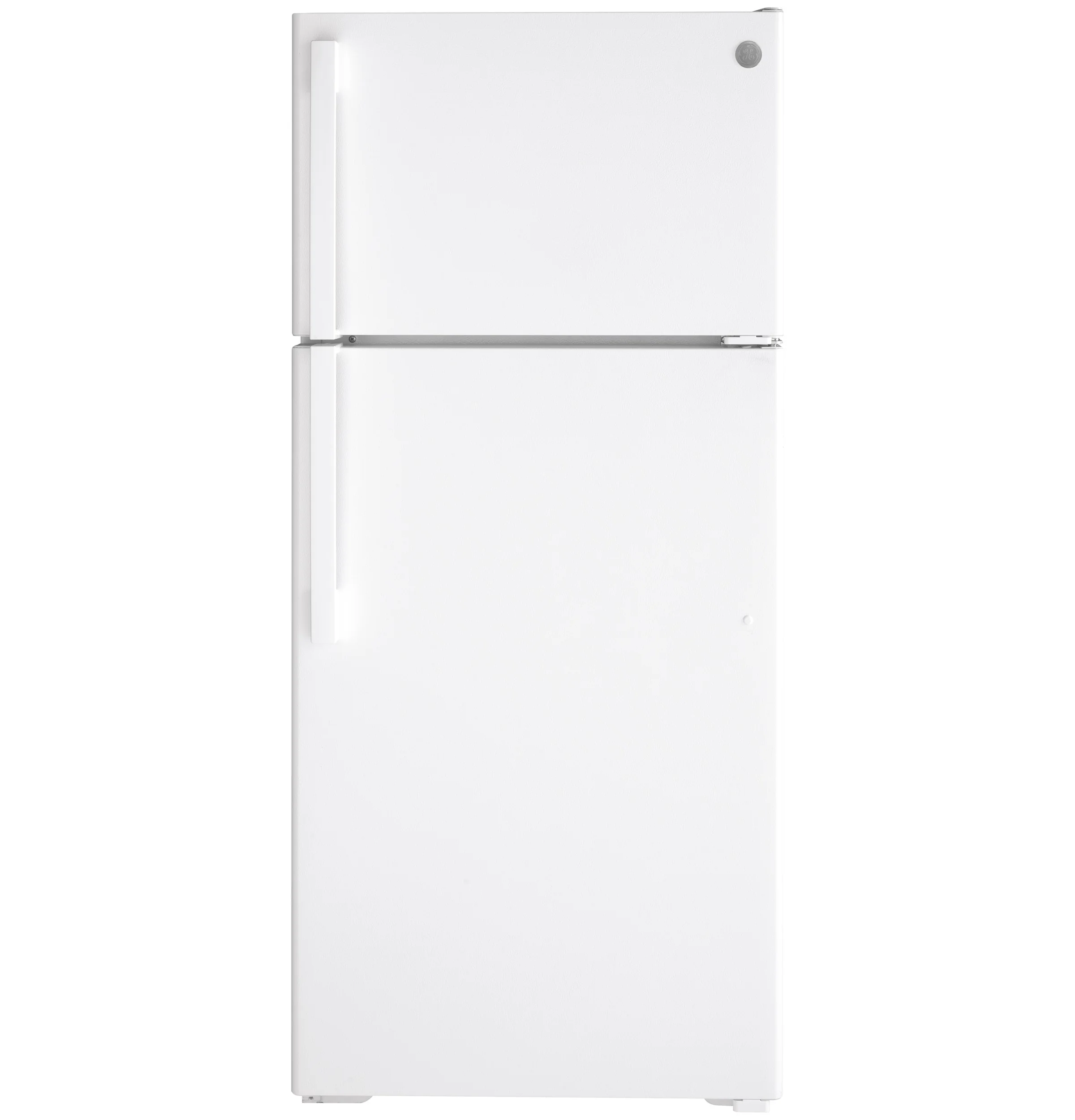 GE® ENERGY STAR® 16.6 Cu. Ft. Top-Freezer Refrigerator GTE17DTNRWW