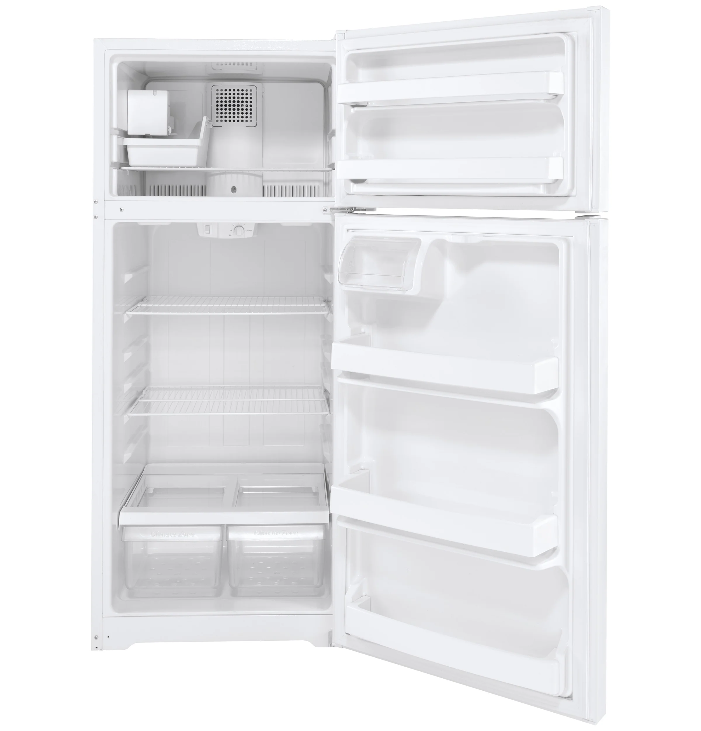 GE® ENERGY STAR® 17.5 Cu. Ft. Top-Freezer Refrigerator GIE18DTNRWW - Image 10