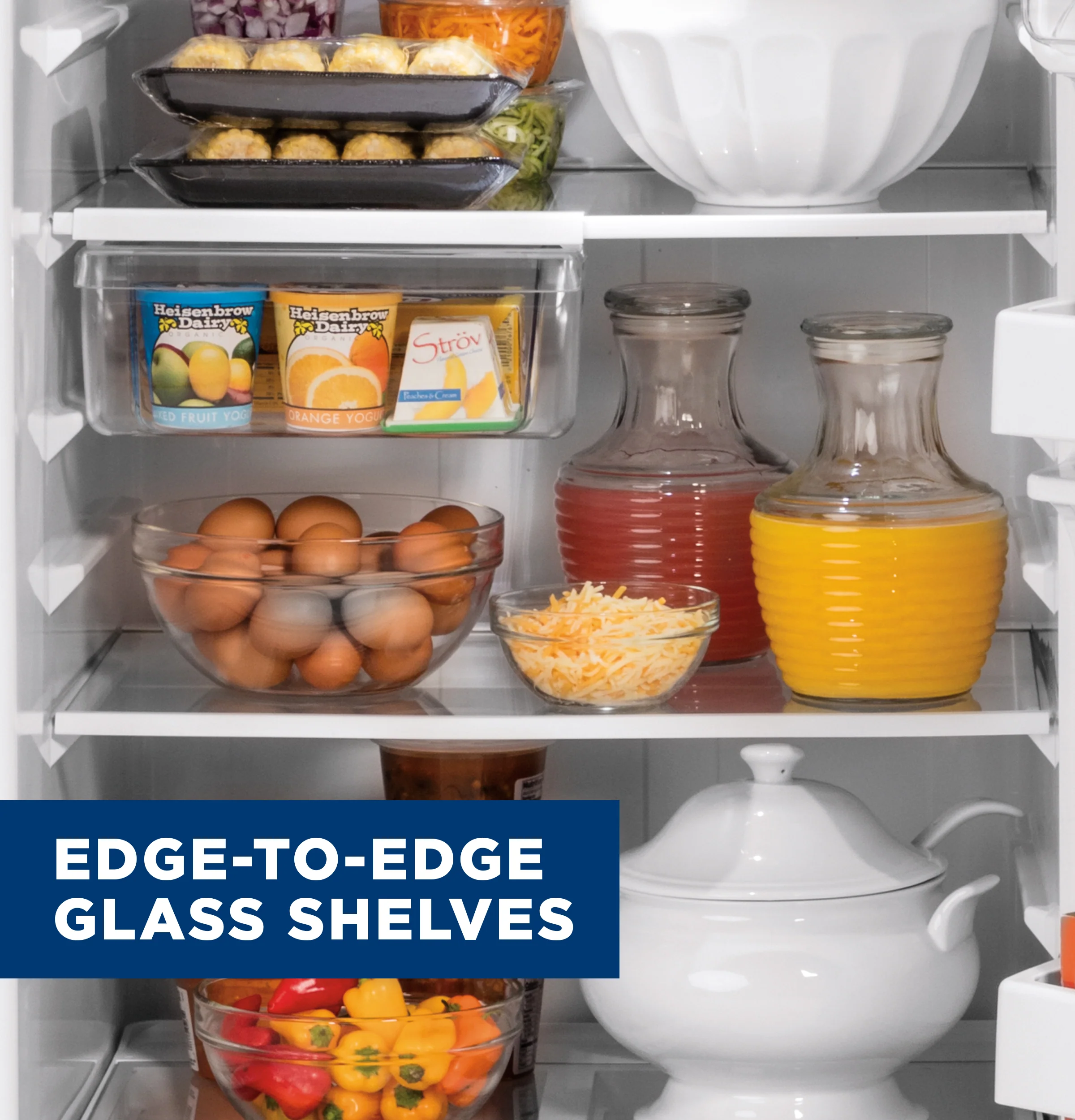 GE® ENERGY STAR® 17.5 Cu. Ft. Top-Freezer Refrigerator GIE18GTNRWW - Image 7