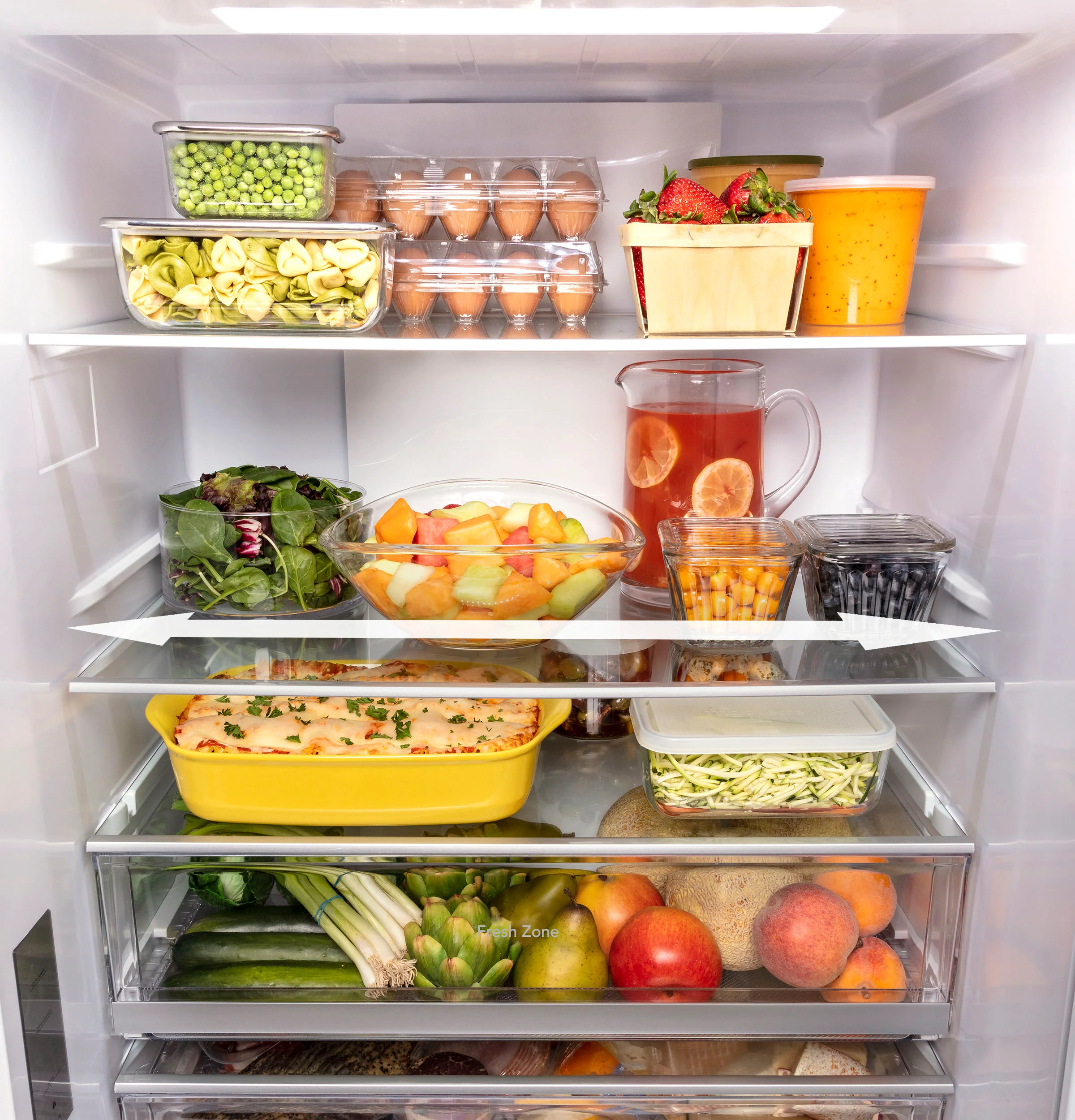 GE® ENERGY STAR® 17.7 Cu. Ft. Counter-Depth Bottom-Freezer Refrigerator GBE17HYRFS - Image 15
