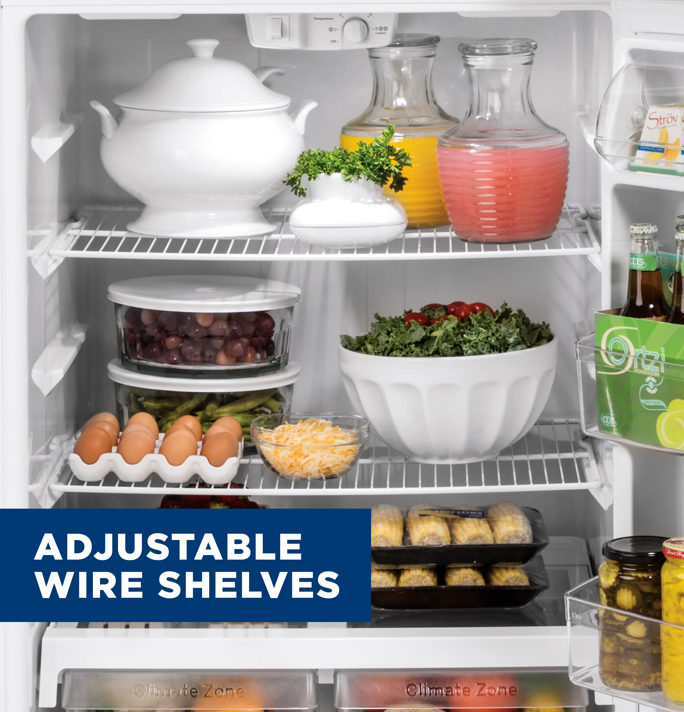 GE® ENERGY STAR® 19.2 Cu. Ft. Top-Freezer Refrigerator GTE19DTNRWW - Image 7