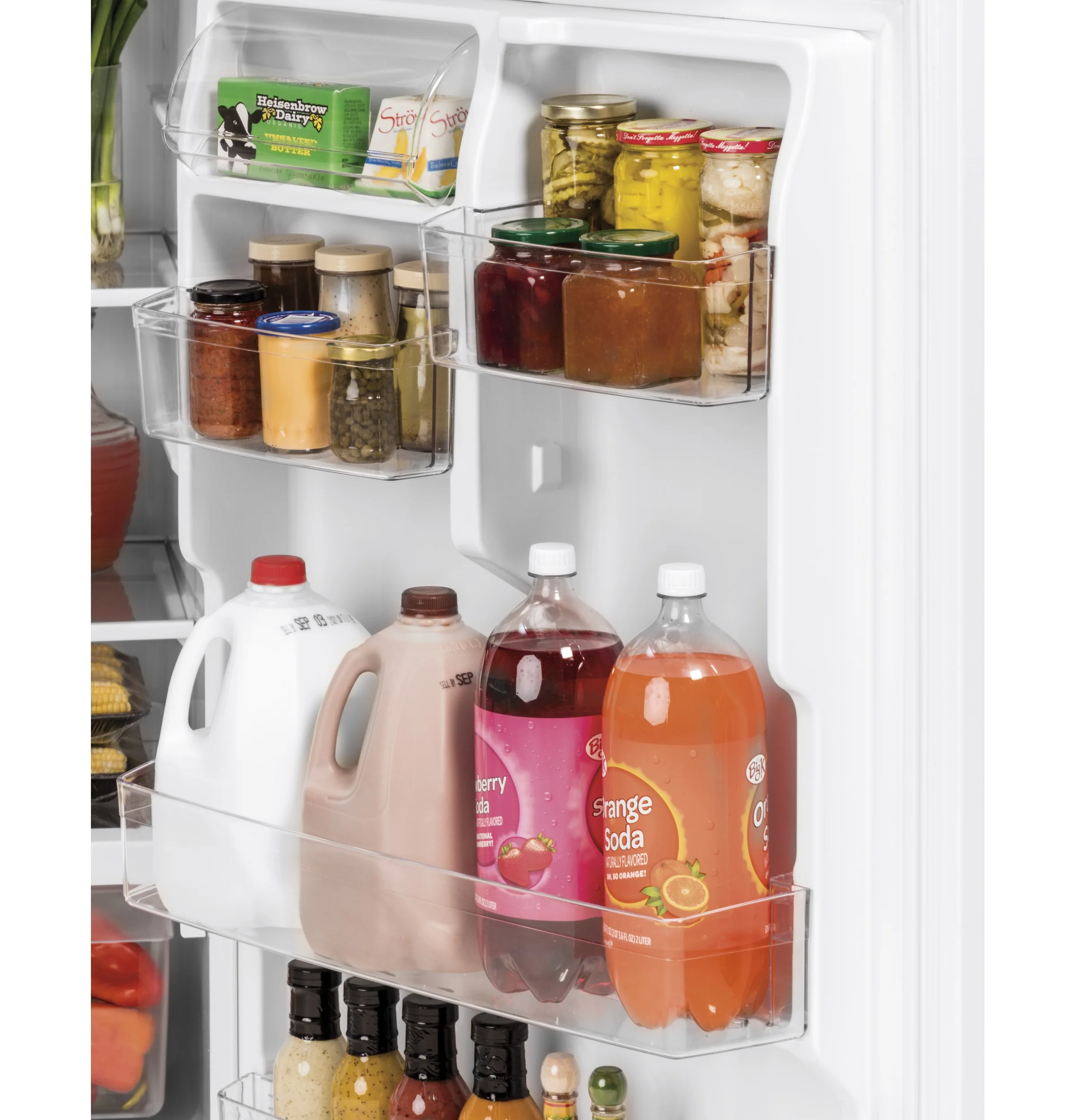GE® ENERGY STAR® 21.9 Cu. Ft. Top-Freezer Refrigerator GIE22JTNRBB - Image 6