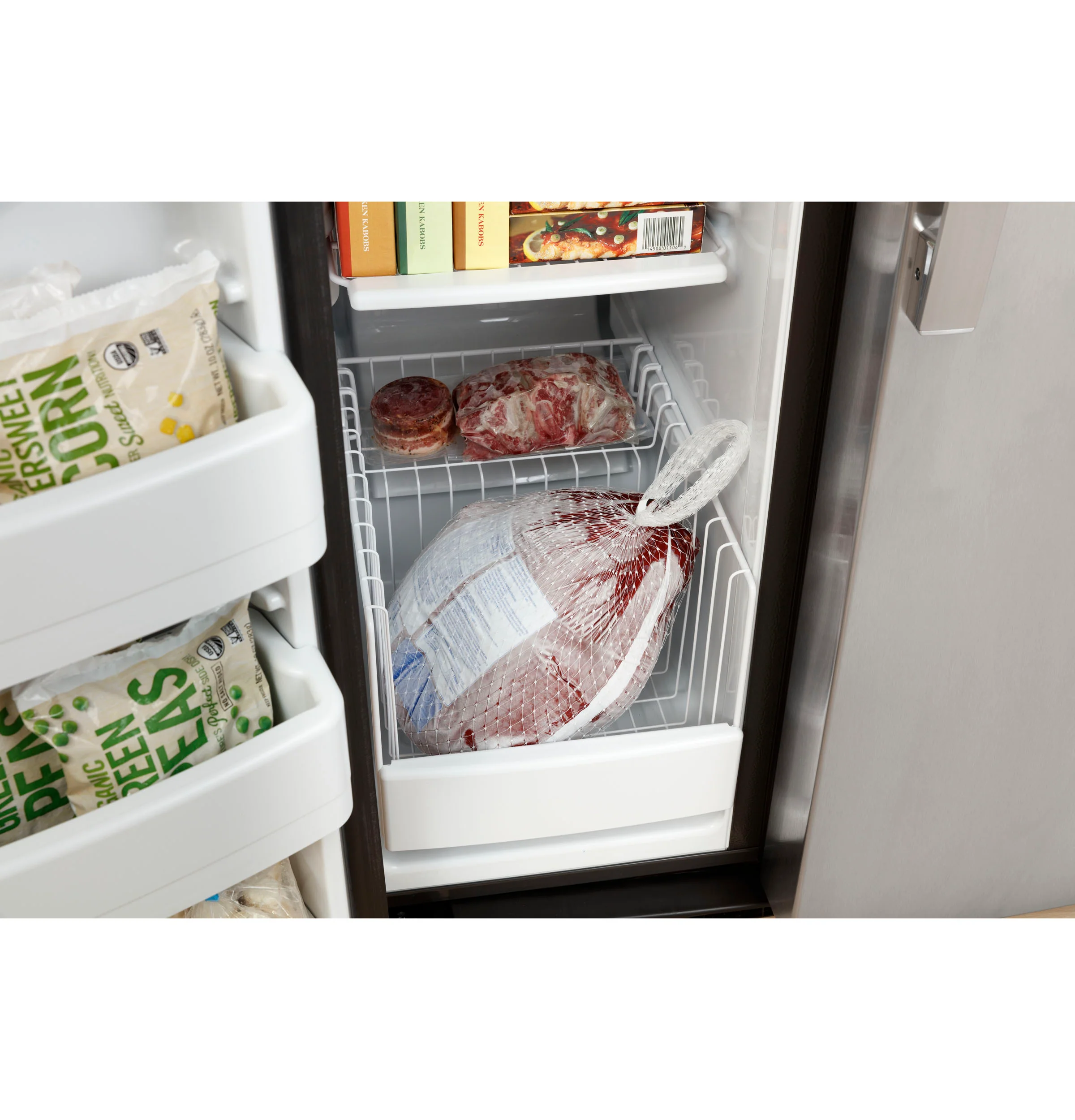 GE® ENERGY STAR® 23.0 Cu. Ft. Side-By-Side Refrigerator GSE23GYPFS - Image 7