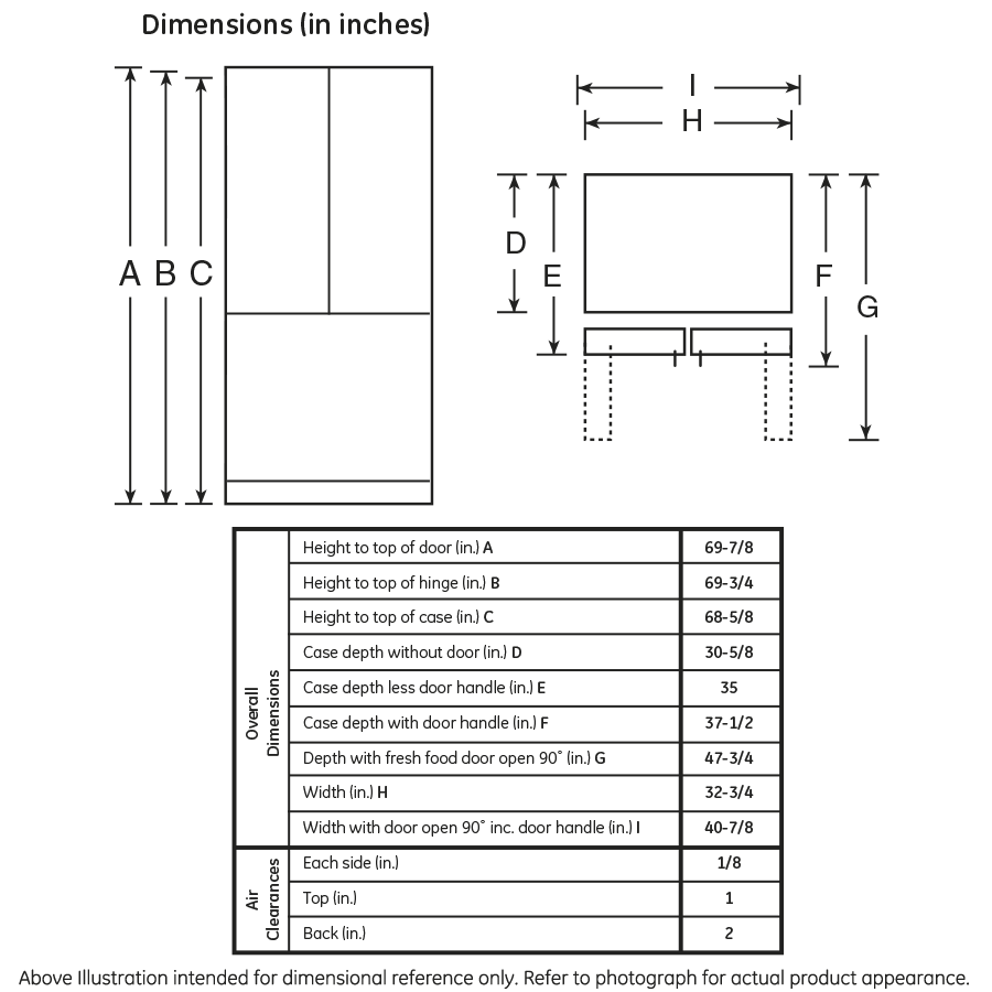 GE® ENERGY STAR® 24.7 Cu. Ft. French-Door Refrigerator GNE25JMKES - Image 10