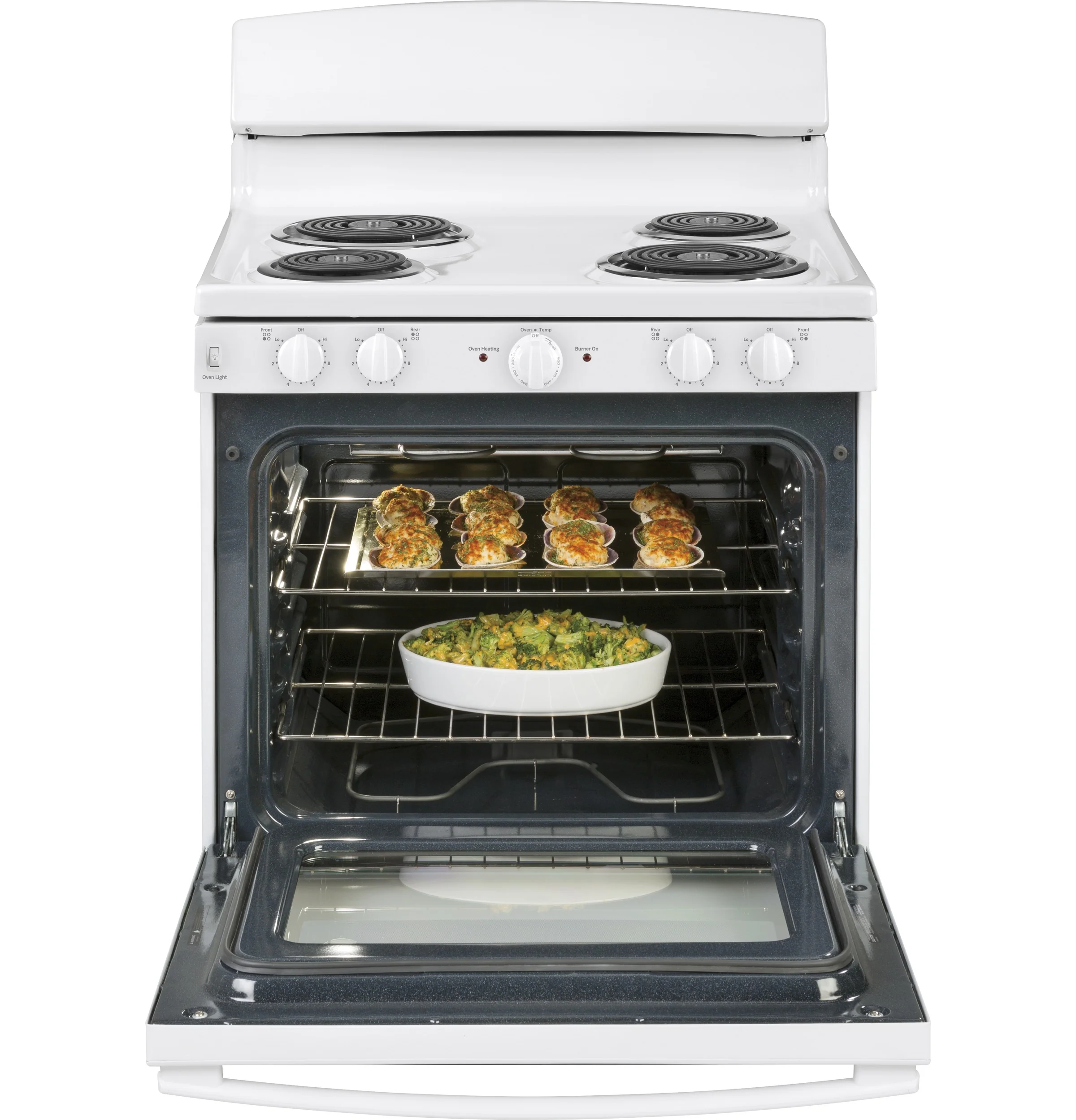 GE® ENERGY STAR® 30" Free-Standing Electric Range JBS460DMWW - Image 5