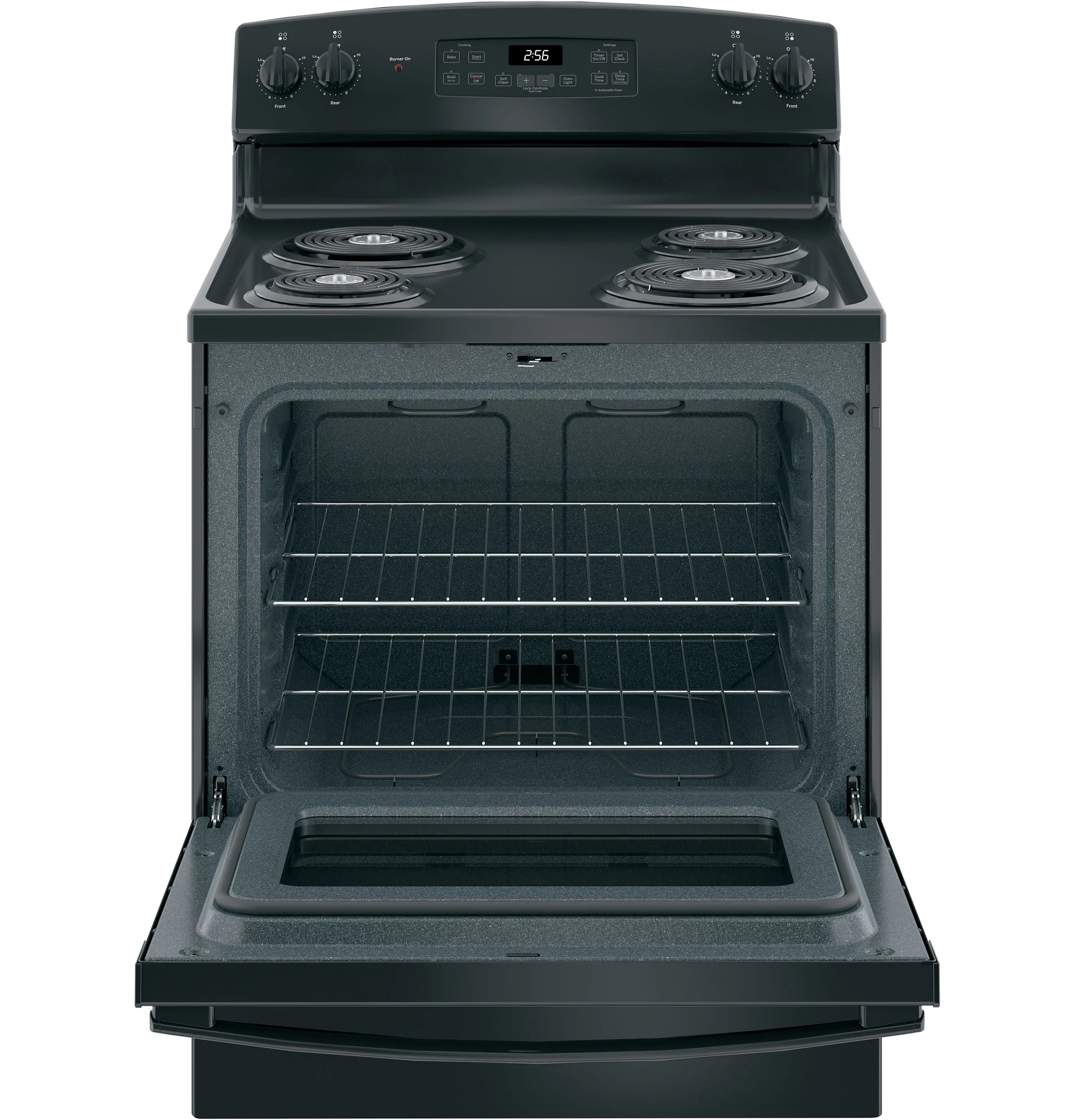 GE® ENERGY STAR® 30" Free-Standing Self-Clean Electric Range JB256DMBB - Image 3
