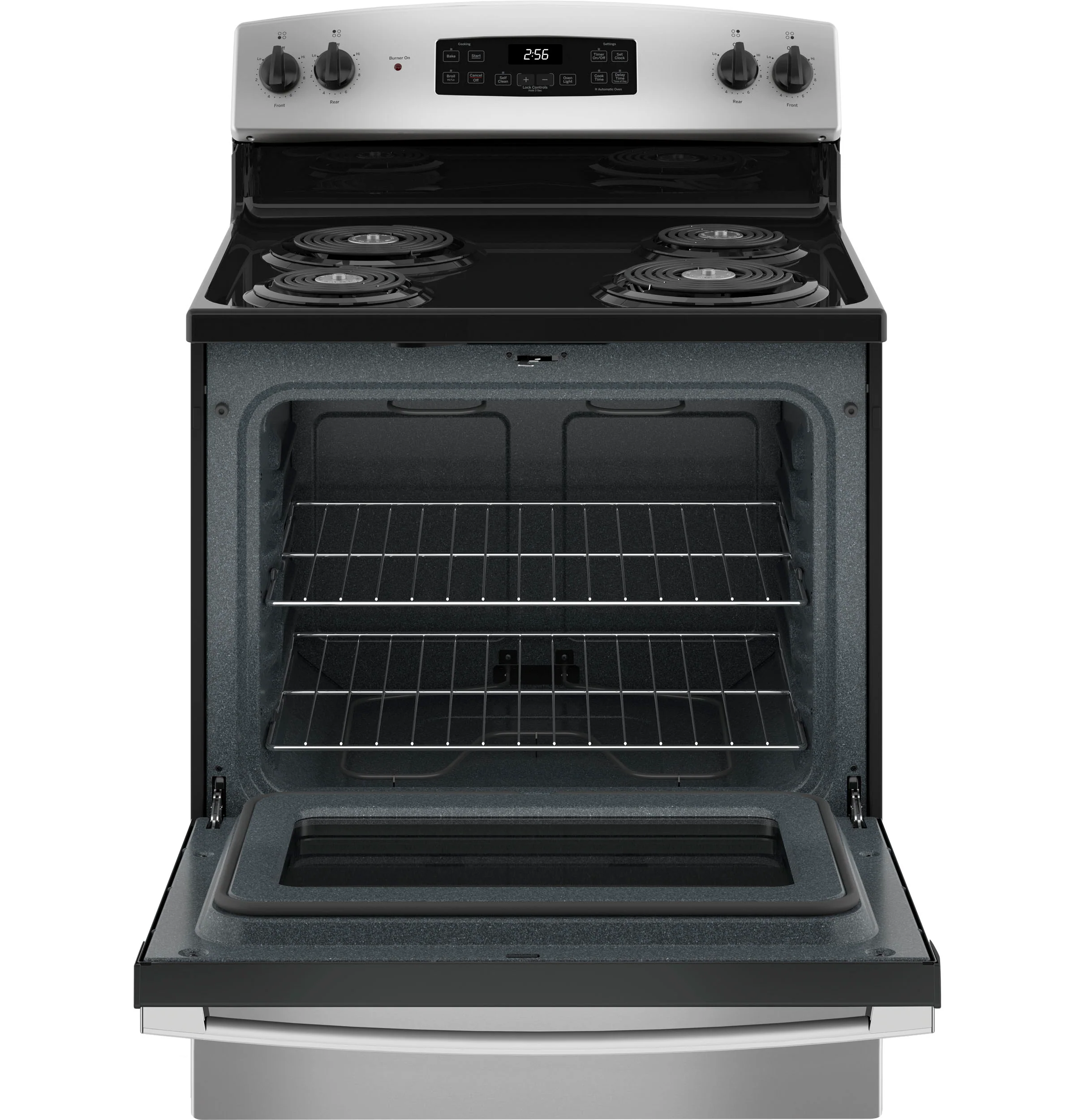 GE® ENERGY STAR® 30" Free-Standing Self-Clean Electric Range JB256RTSS - Image 2