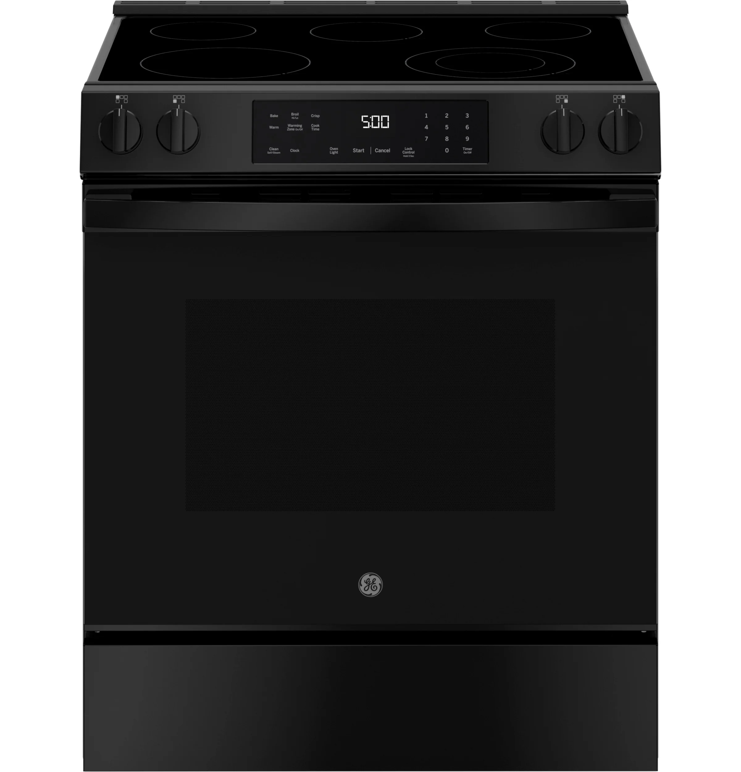 GE® ENERGY STAR® 30" Slide-In Electric Range with Crisp Mode GRS500PVBB
