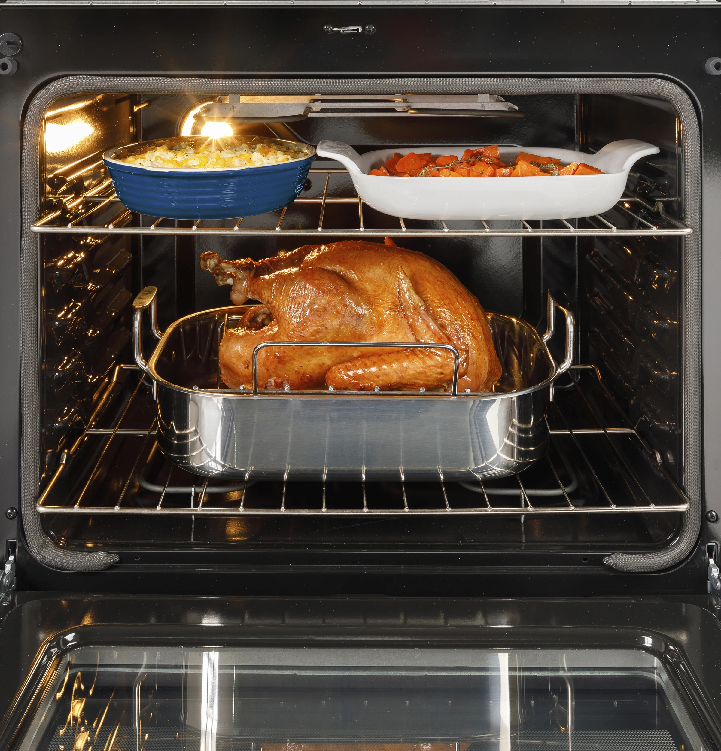 GE® ENERGY STAR® 30" Slide-In Electric Range with Crisp Mode GRS500PVBB - Image 11