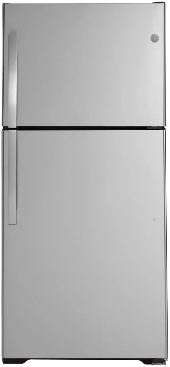 GE 19.2 Cu. Ft. Fingerprint Resistant Stainless Steel Top Freezer Refrigerator GTS19KYNRFS