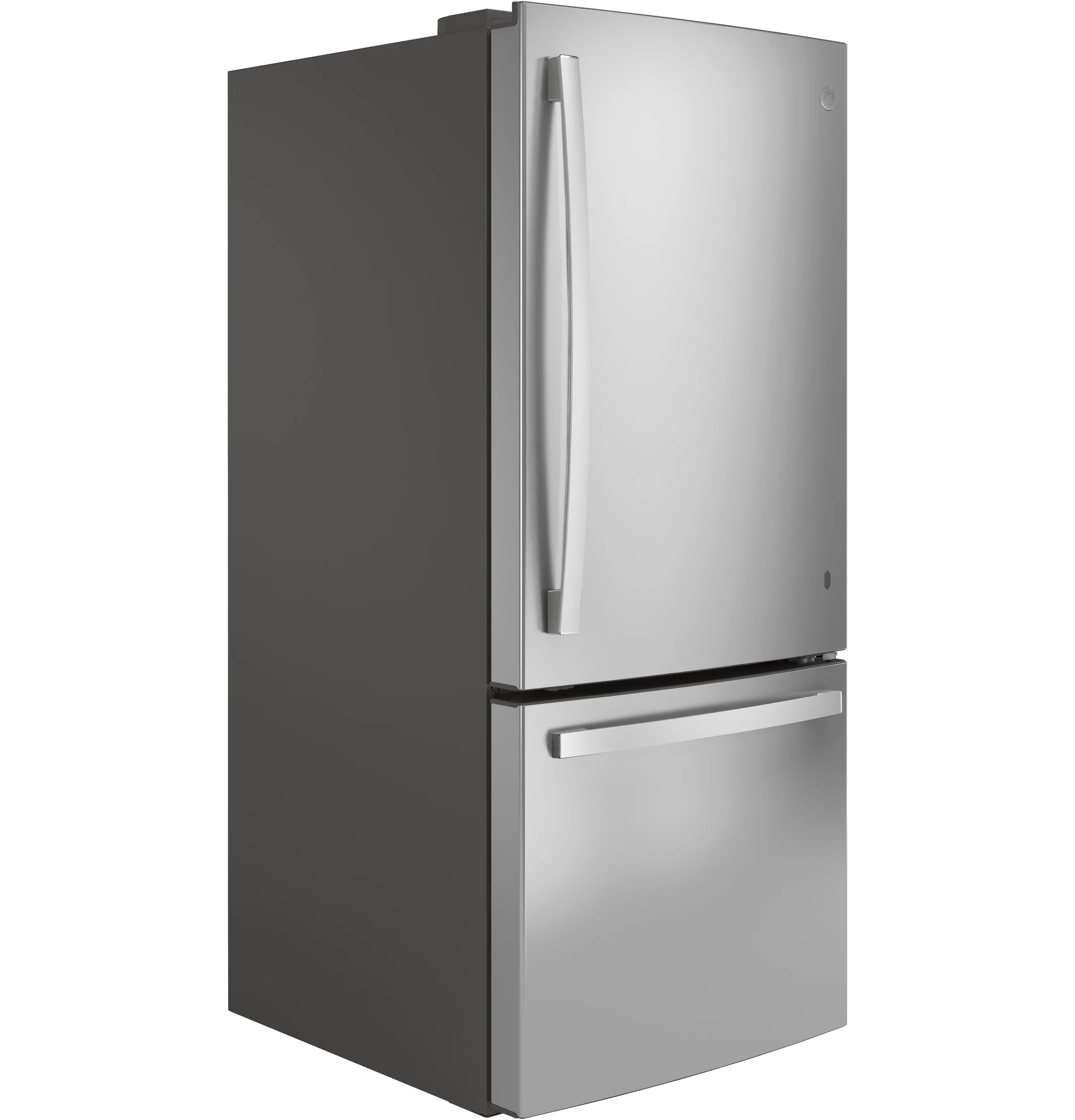 GE 21.0 Cu. Ft. Fingerprint Resistant Stainless Steel Bottom Freezer Refrigerator GDE21EYKFS - Image 3
