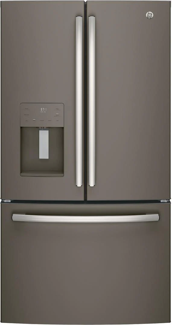GE 25.6 Cu. Ft. Slate French Door Refrigerator GFE26JMMES