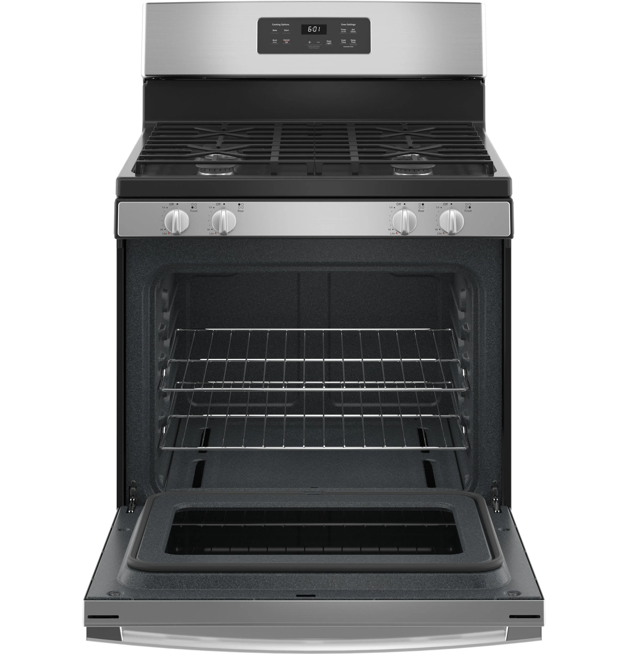 GE 30" Free-Standing Gas Range JGBS61RPSS - Image 3