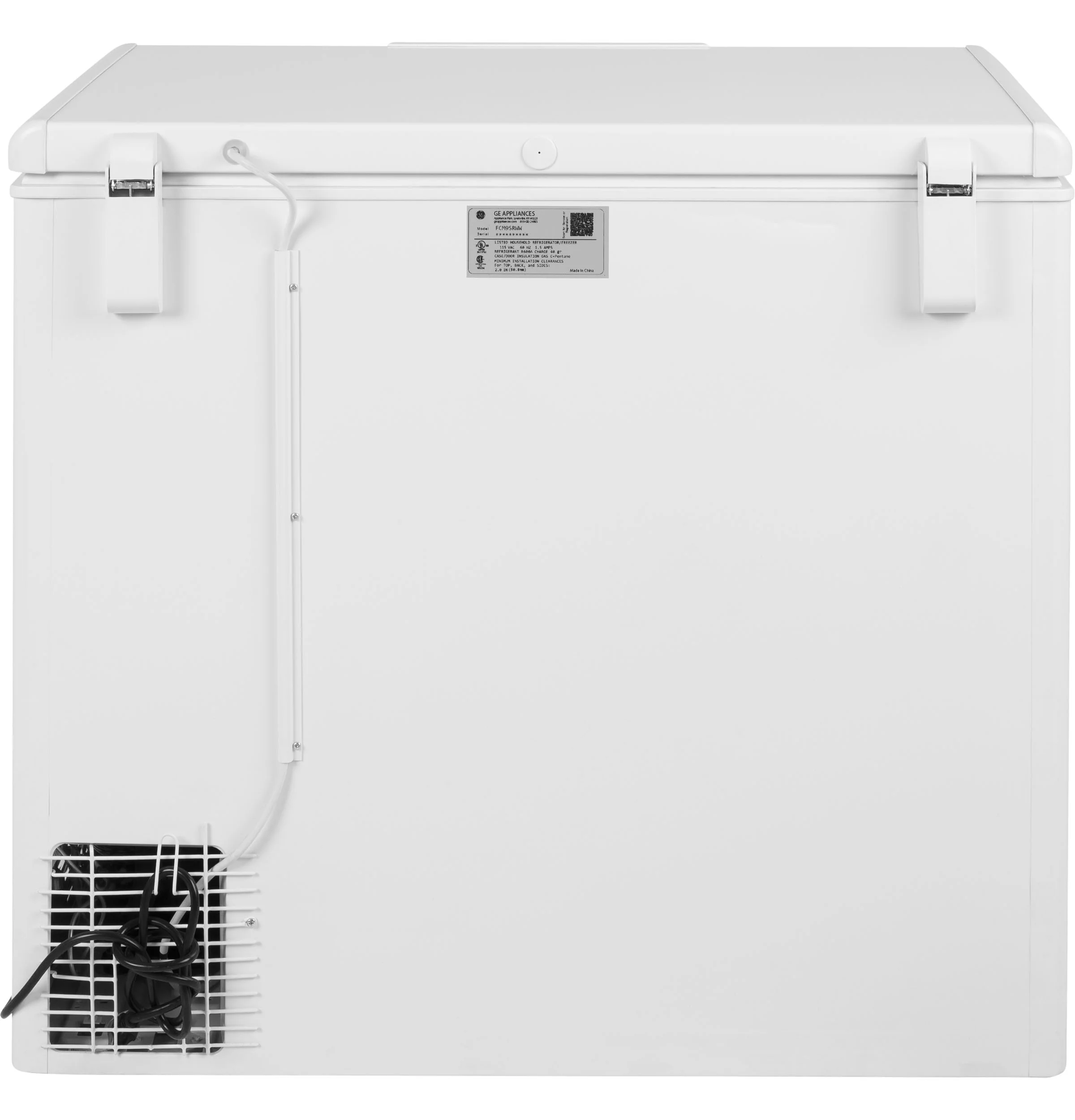 GE 8.8 Cu. Ft. Manual Defrost Chest Freezer FCM9SRWW - Image 13
