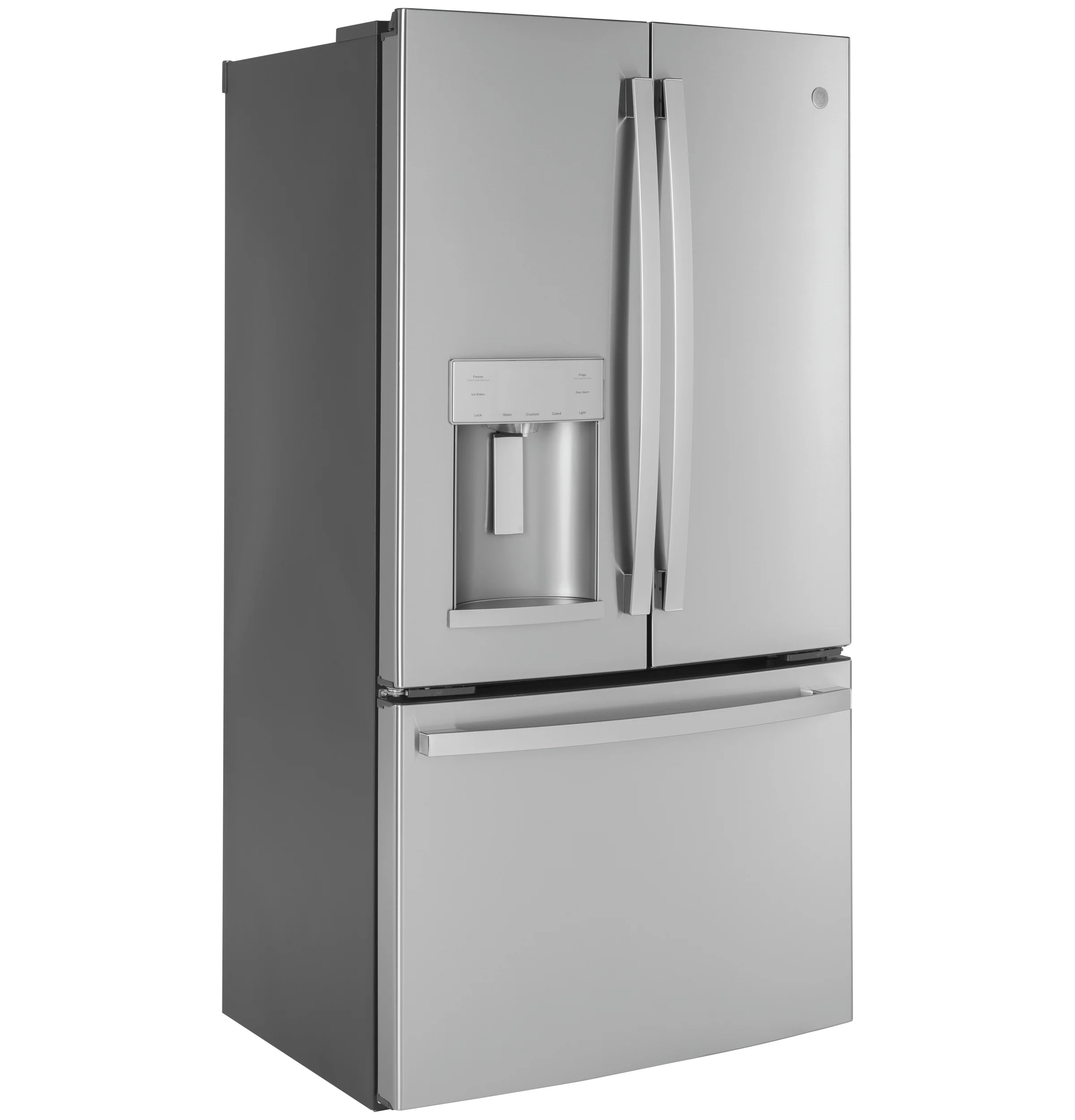 GE ENERGY STAR 22.1 Cu. Ft. Counter-Depth Fingerprint Resistant French-Door Refrigerator GYE22GYNFS - Image 7