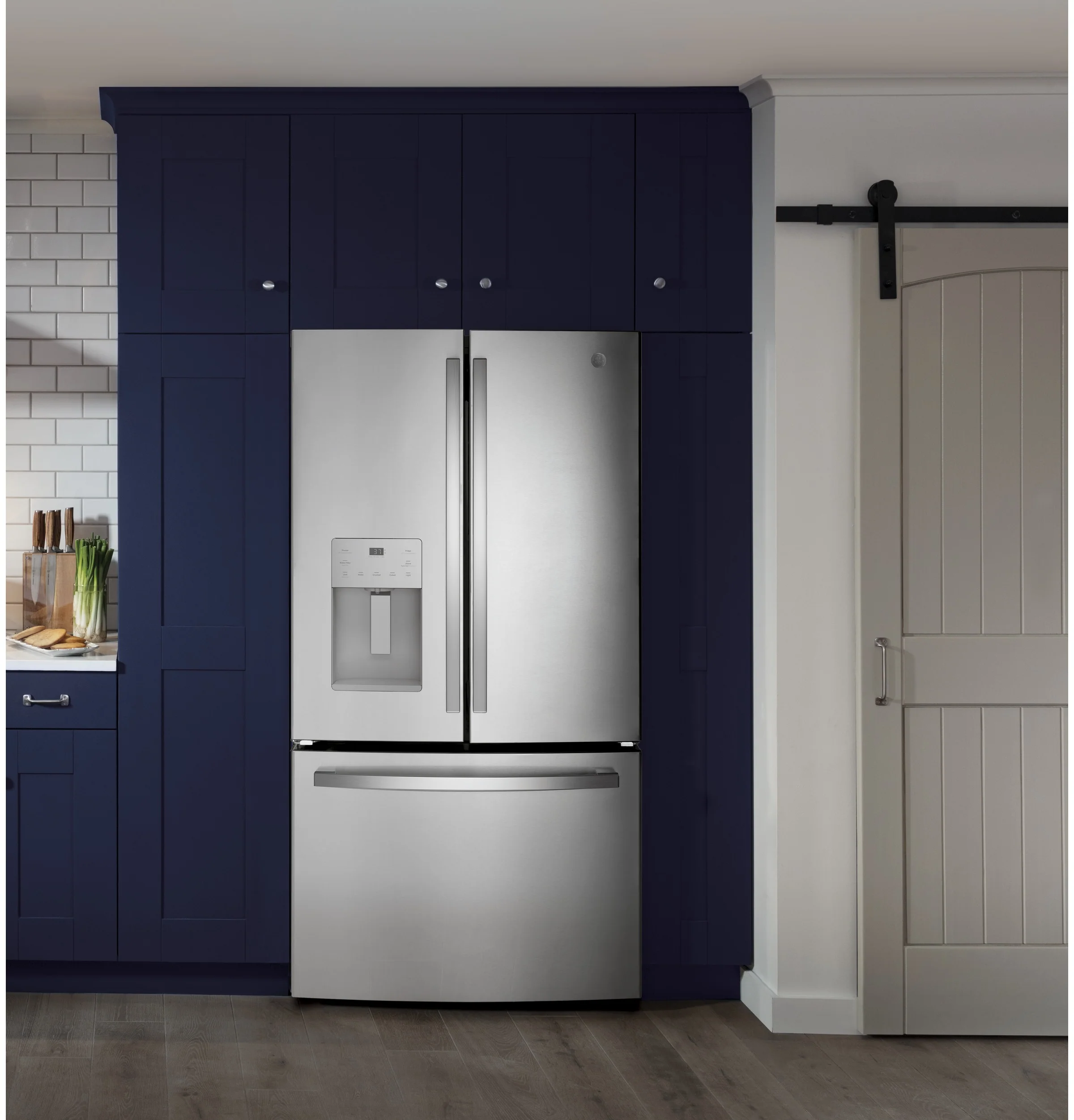 GE ENERGY STAR 25.7 Cu. Ft. Fingerprint Resistant French-Door Refrigerator GFE26JYMFS - Image 7