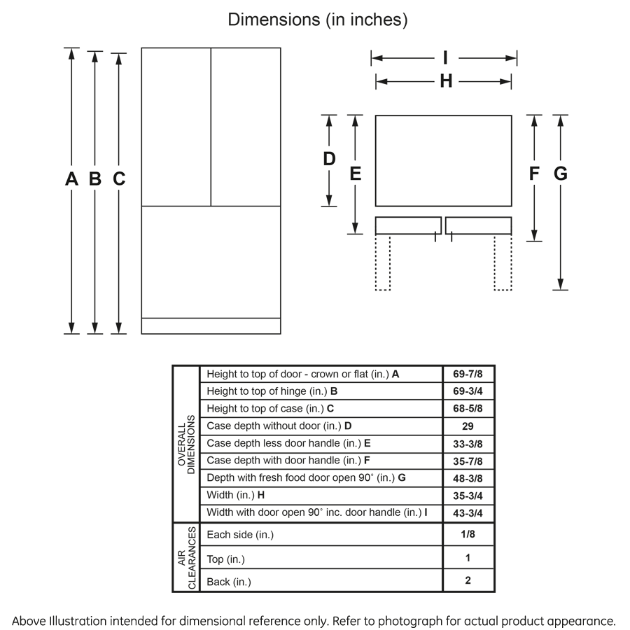 GE ENERGY STAR 27.0 Cu. Ft. Fingerprint Resistant French-Door Refrigerator GNE27JYMFS - Image 8